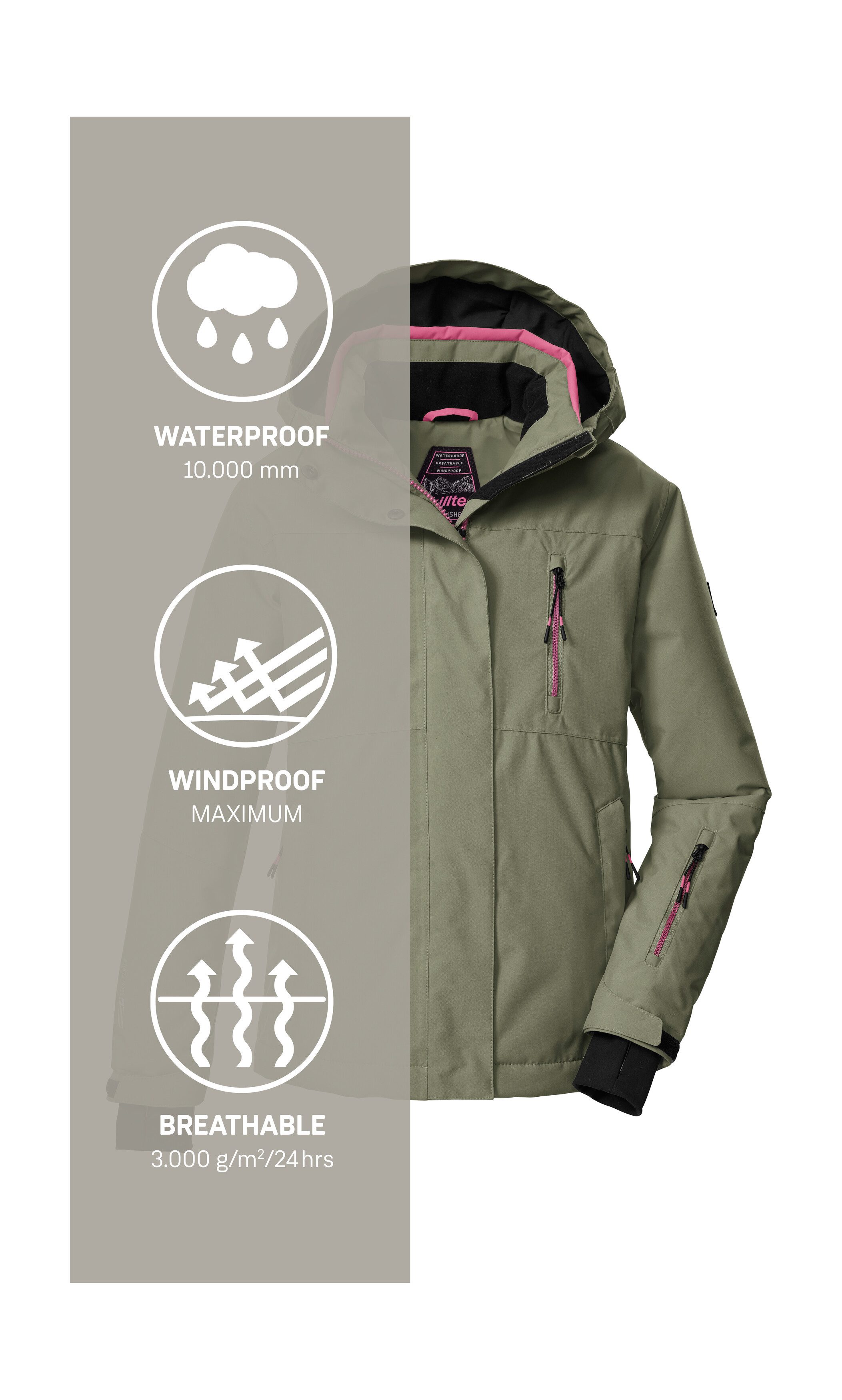 Killtec Ski-jack KSW 205 GRLS SKI JCKT