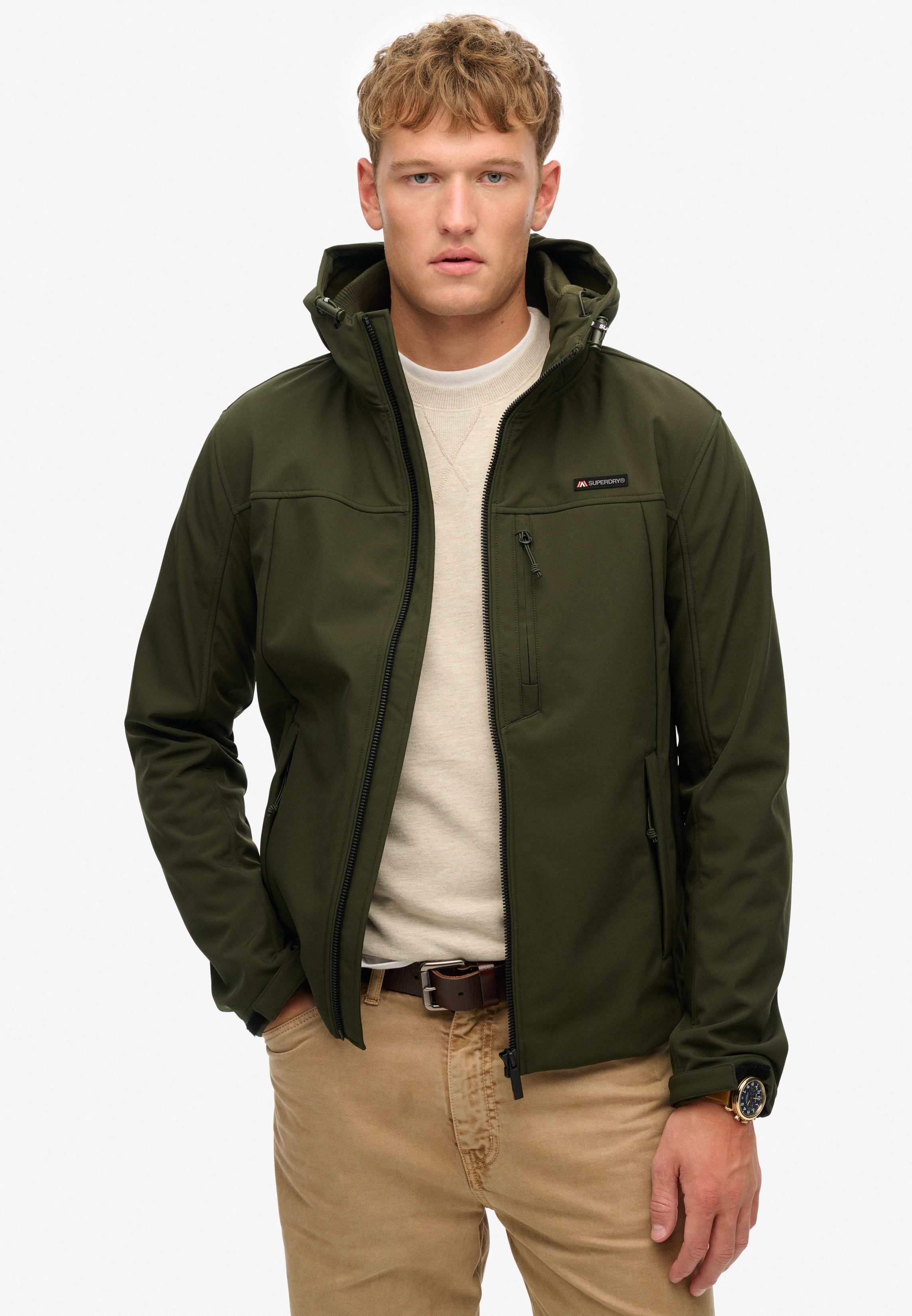 Superdry Outdoorjack HOODED SOFT SHELL TREKKER JKT
