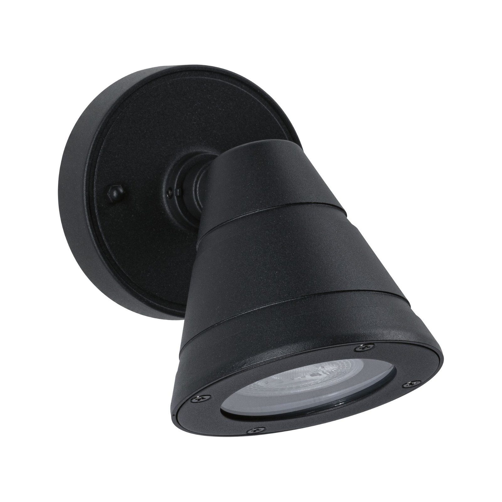 Paulmann Wandlamp voor buiten Trian IP44 rond 100x125mm max. 35W 230V antraciet aluminium (1 stuk)