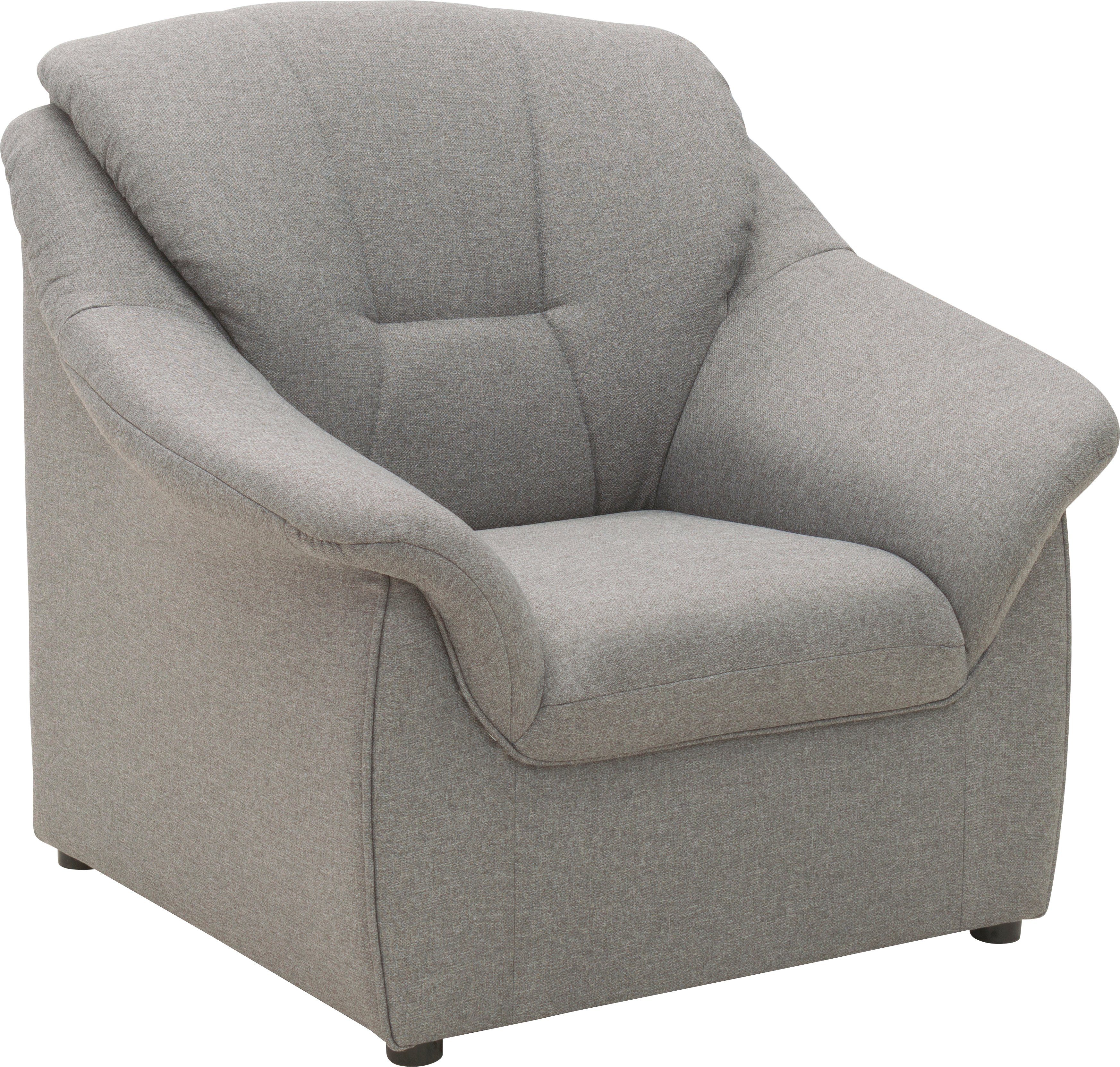 DOMO collection Fauteuil Faenza voor kleine ruimtes, tijdloos en elegant, compacte afmetingen