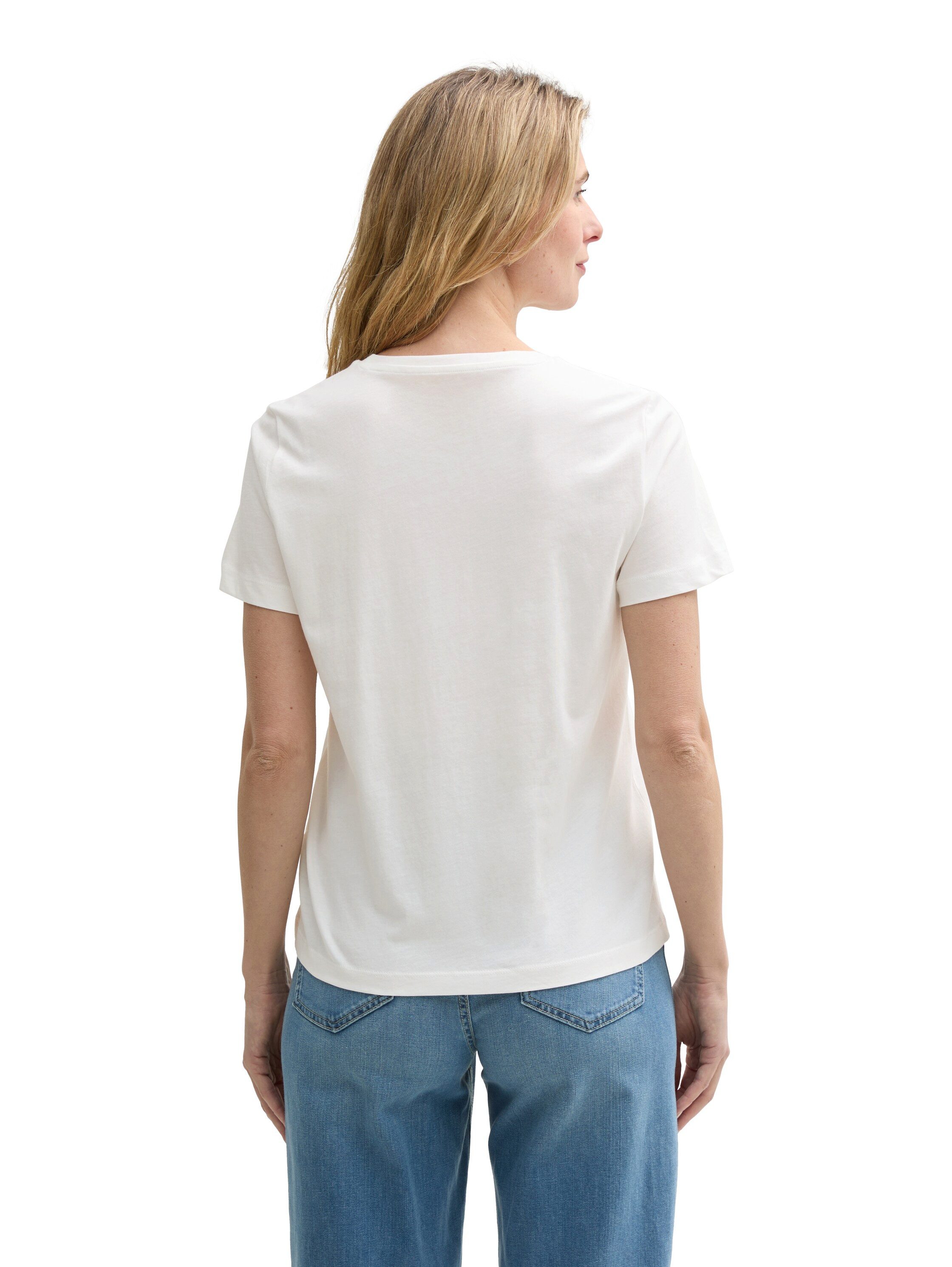 Tom Tailor T-shirt met frontprint