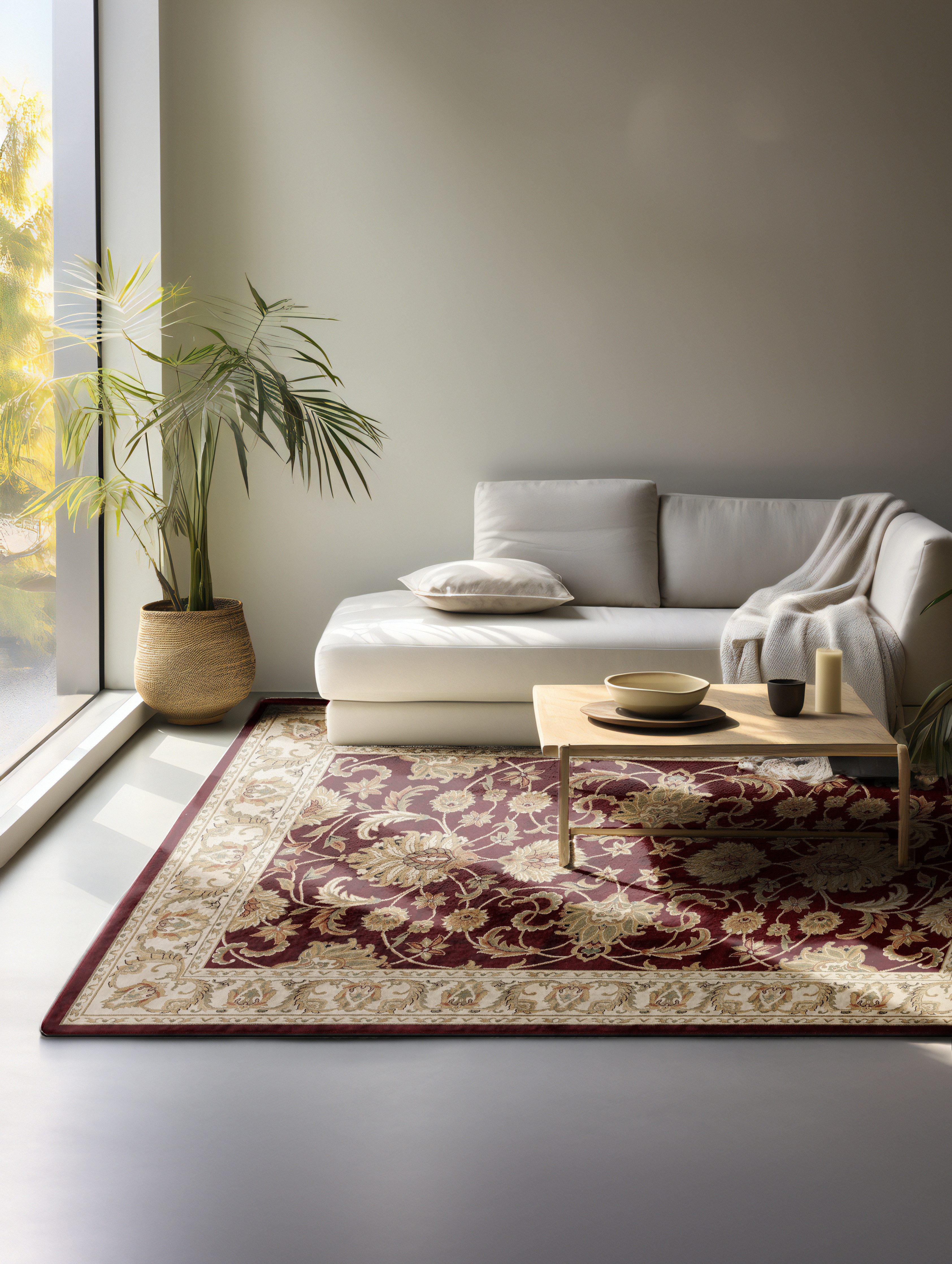 NOURISTAN Vloerkleed Harirud Orient look, slijtvast, onderhoudsvriendelijk, robuust