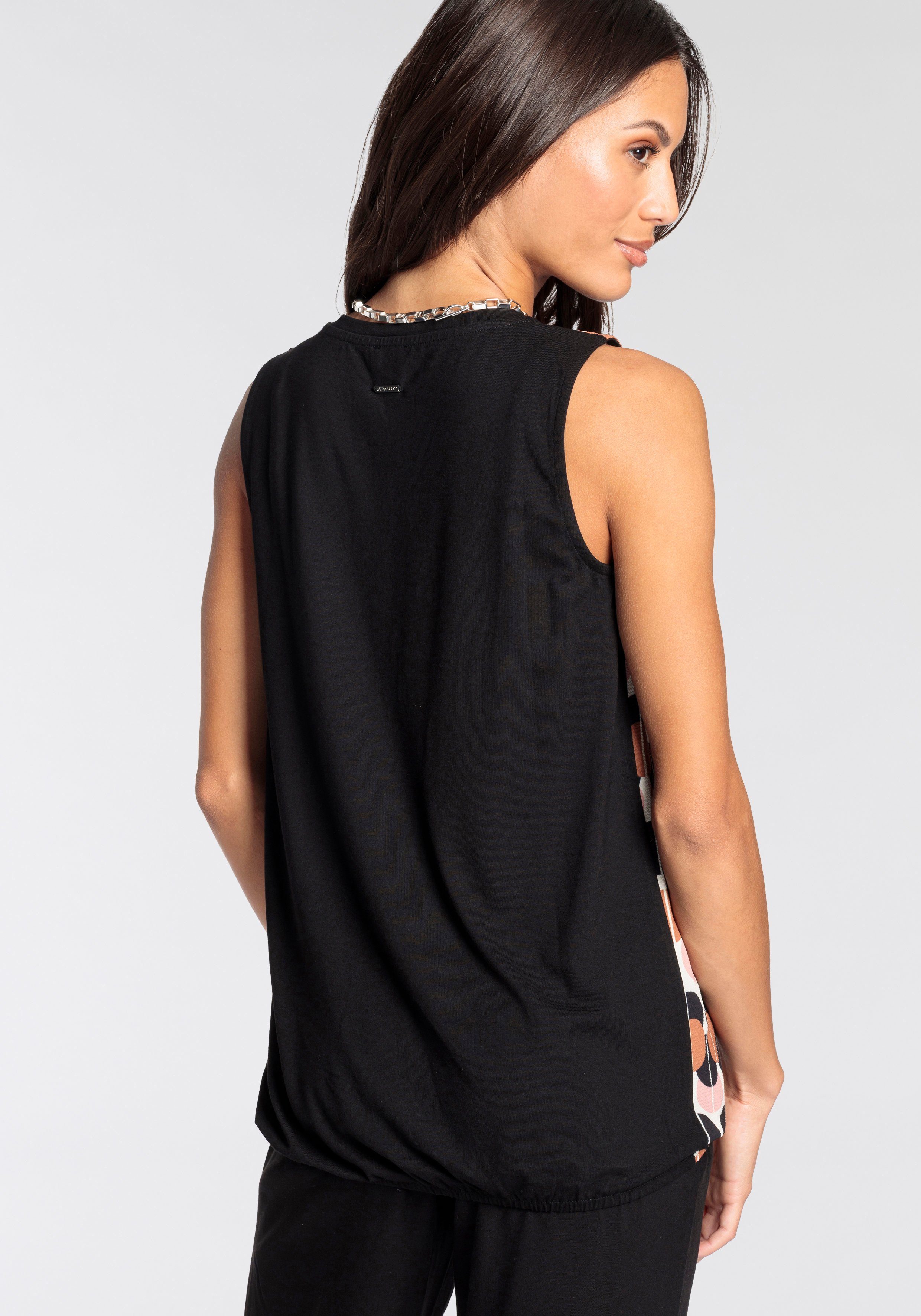 Laura Scott Top met moderne print