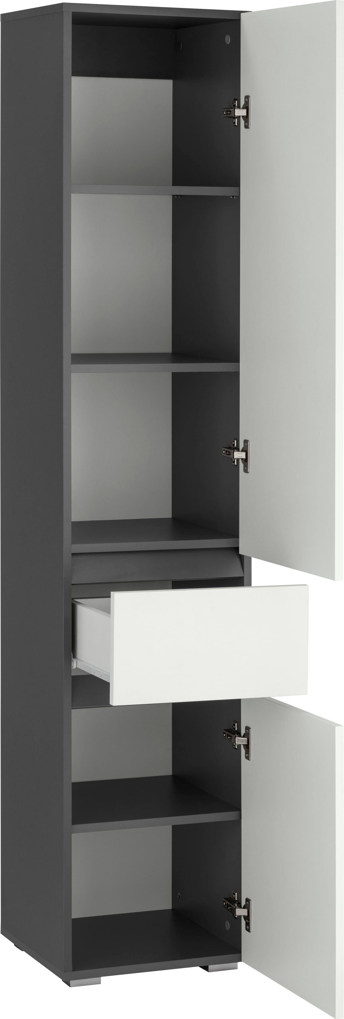 Home affaire Hoge kast Wisla Hoogte 180 cm, met deuren & lade