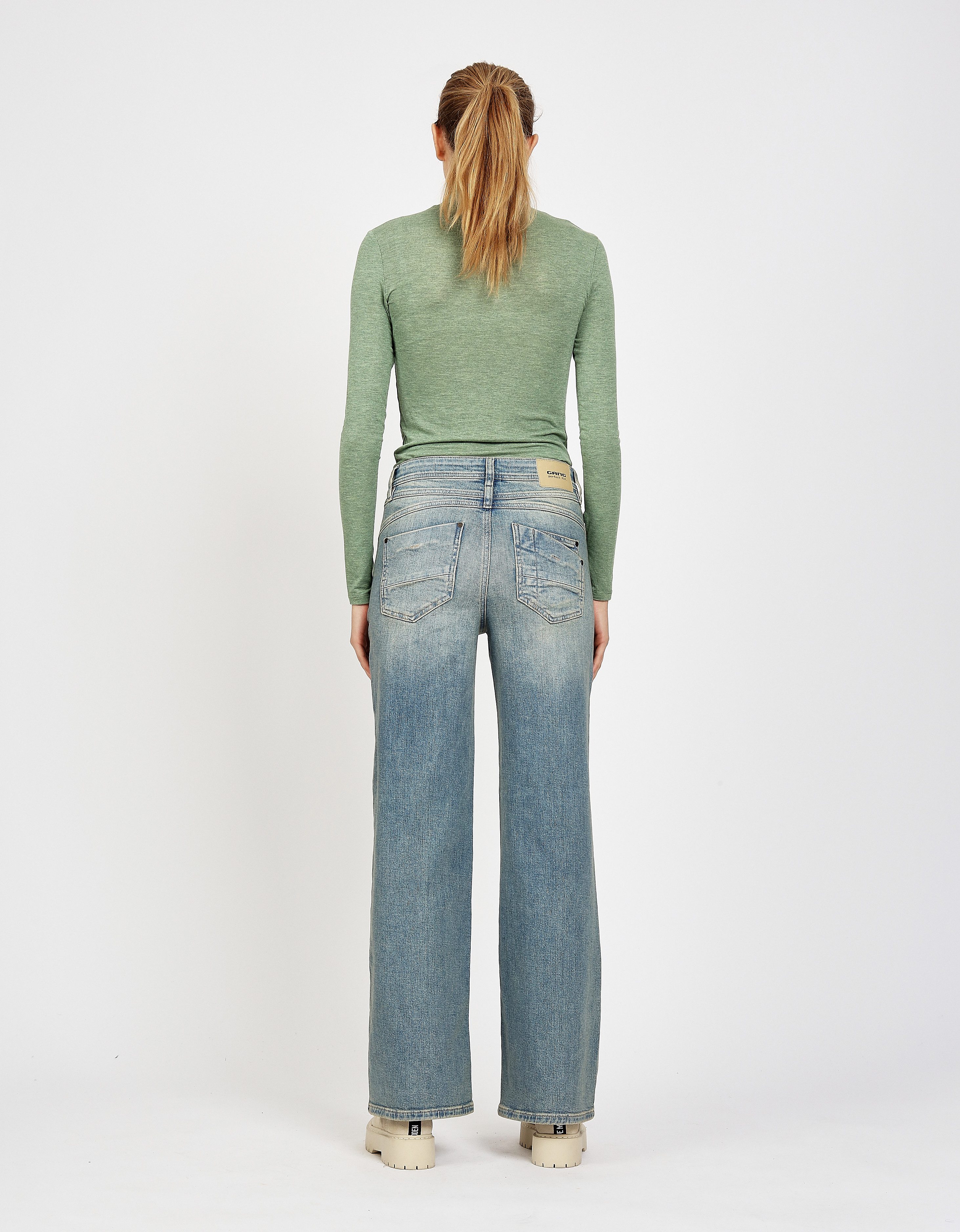 GANG Wijde jeans 94AMELIE WIDE