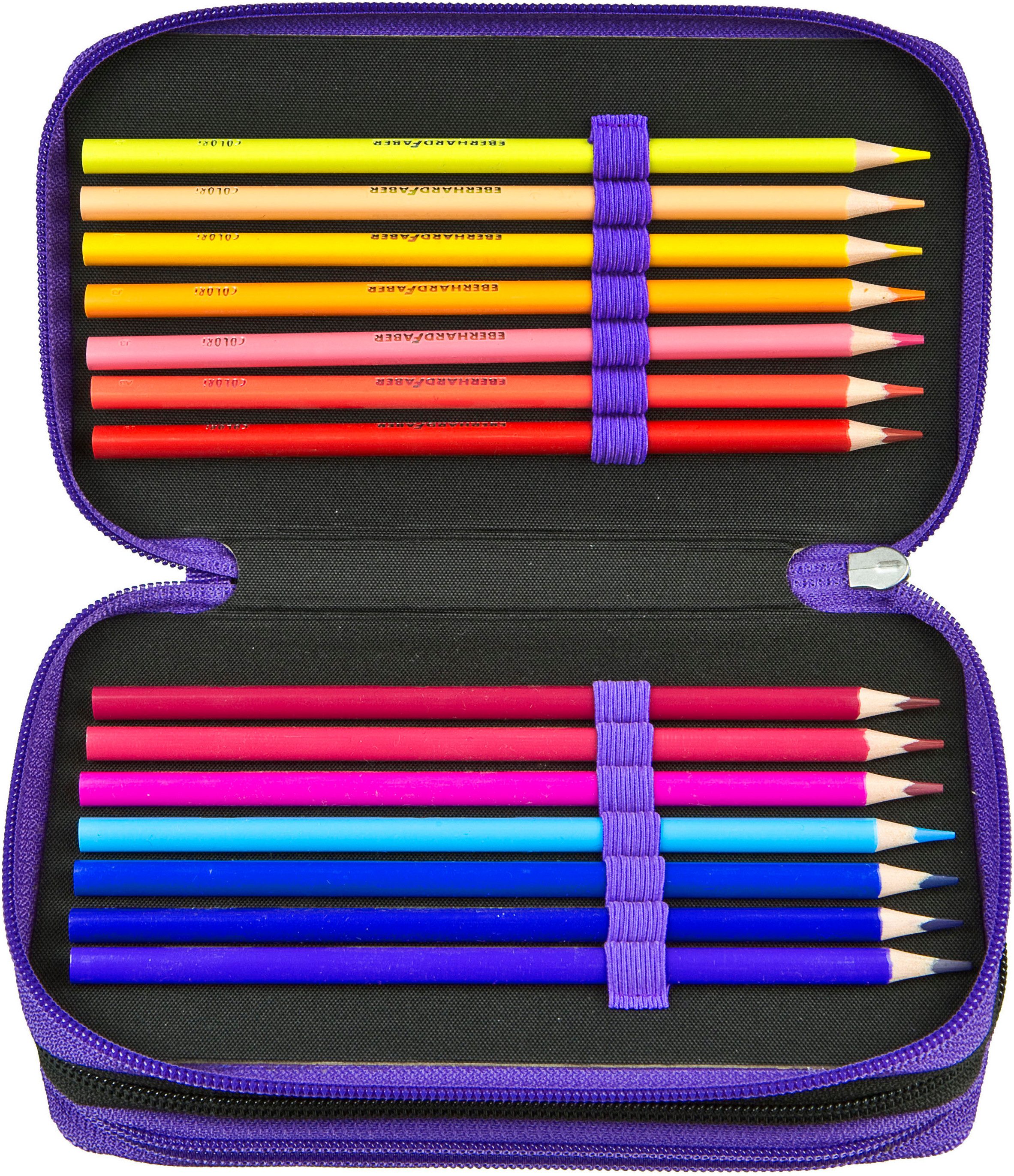 Scooli Etui Tripledecker, Monster High gevuld, inclusief geodriehoek