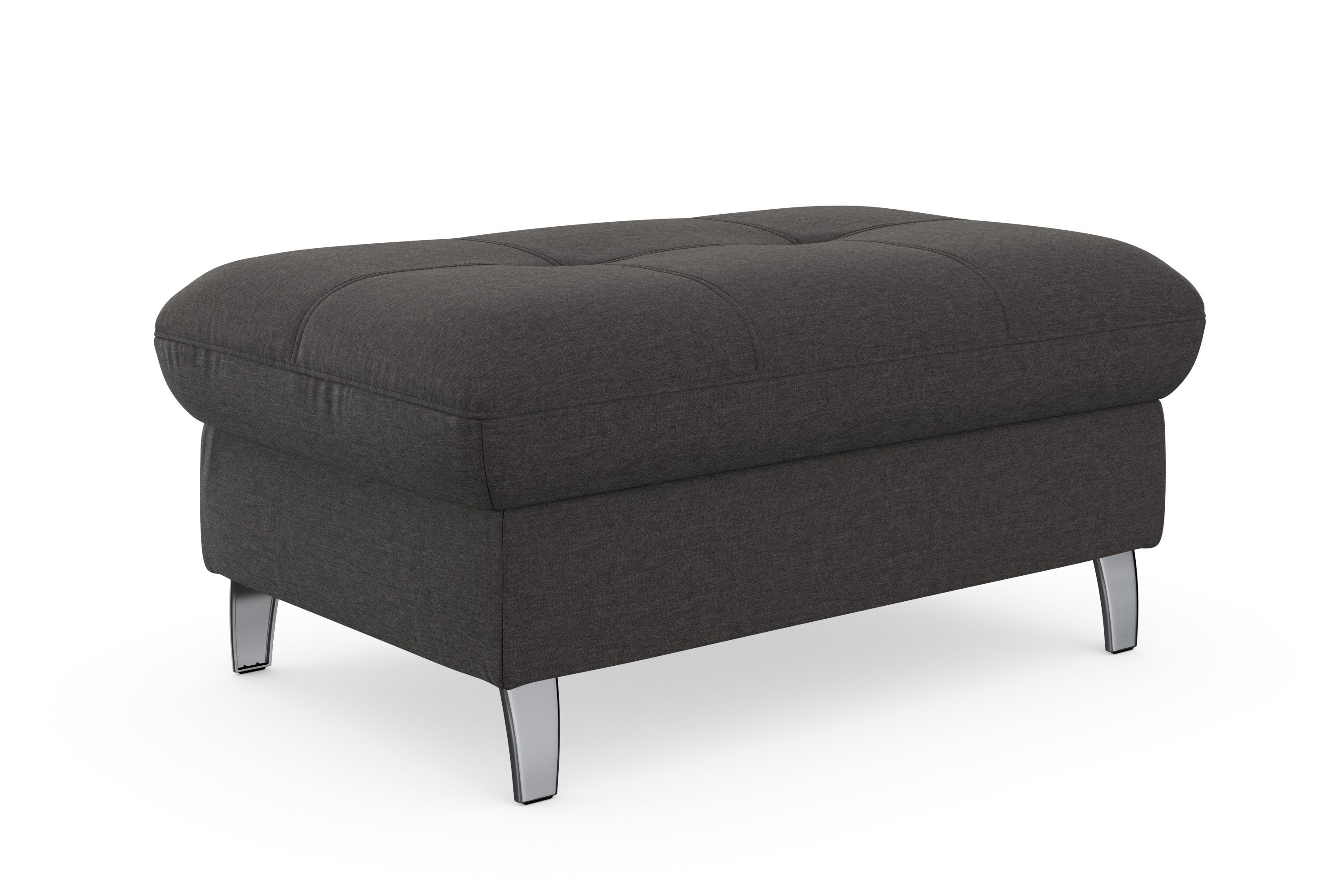 sit&more Hocker met bergruimte Maggiore met bergruimte en moderne metalen poten