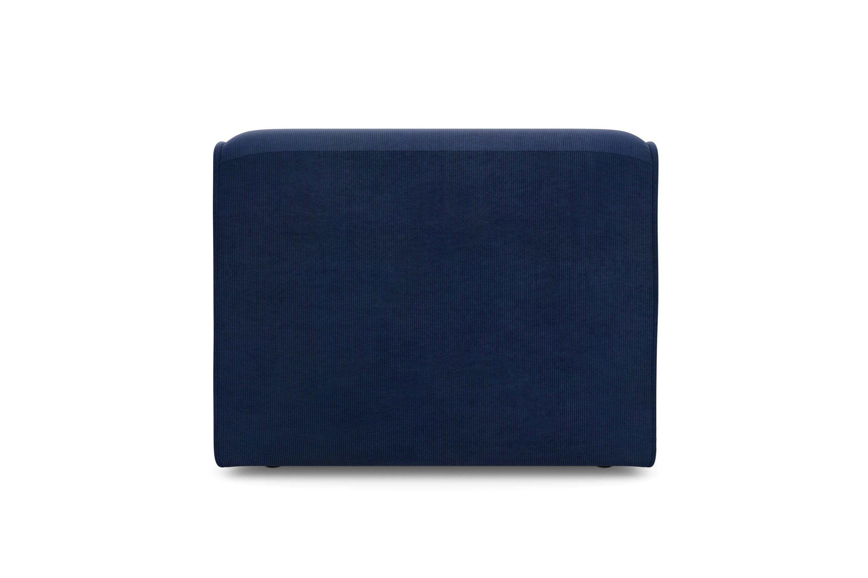 RAUM.ID Fauteuil Merid sofa-middenelement, afmetingen B/D/H: 84/97/46 cm als module of apart te gebruiken, voor individuele samenstelling
