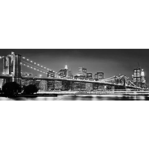 Fotobehang Brooklyn Bridge panorama