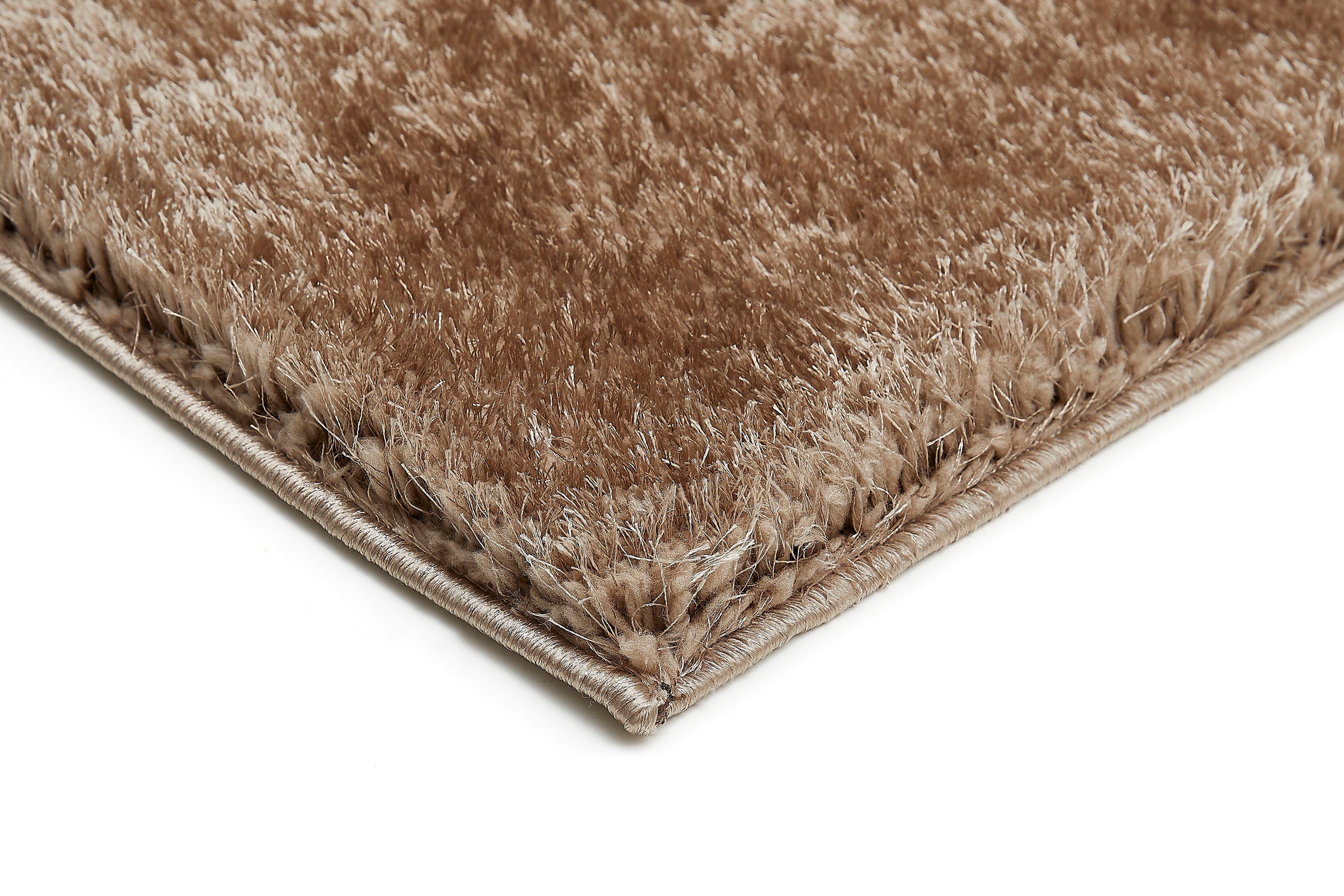 my home Hoogpolig vloerkleed LAHTI Effen kleuren, zacht en knuffelig, ideaal voor de woonkamer en slaapkamer