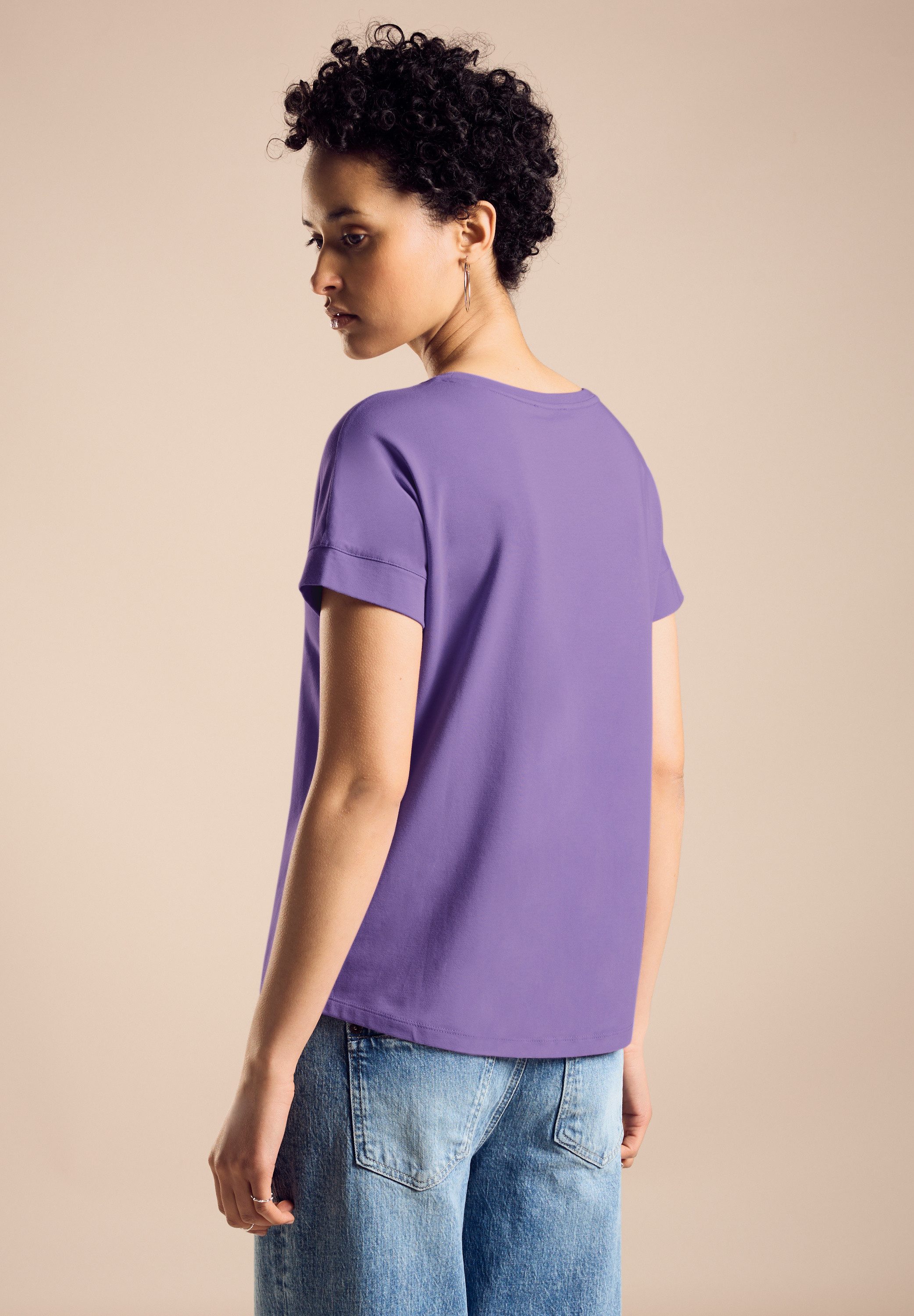 STREET ONE Shirttop met tekst