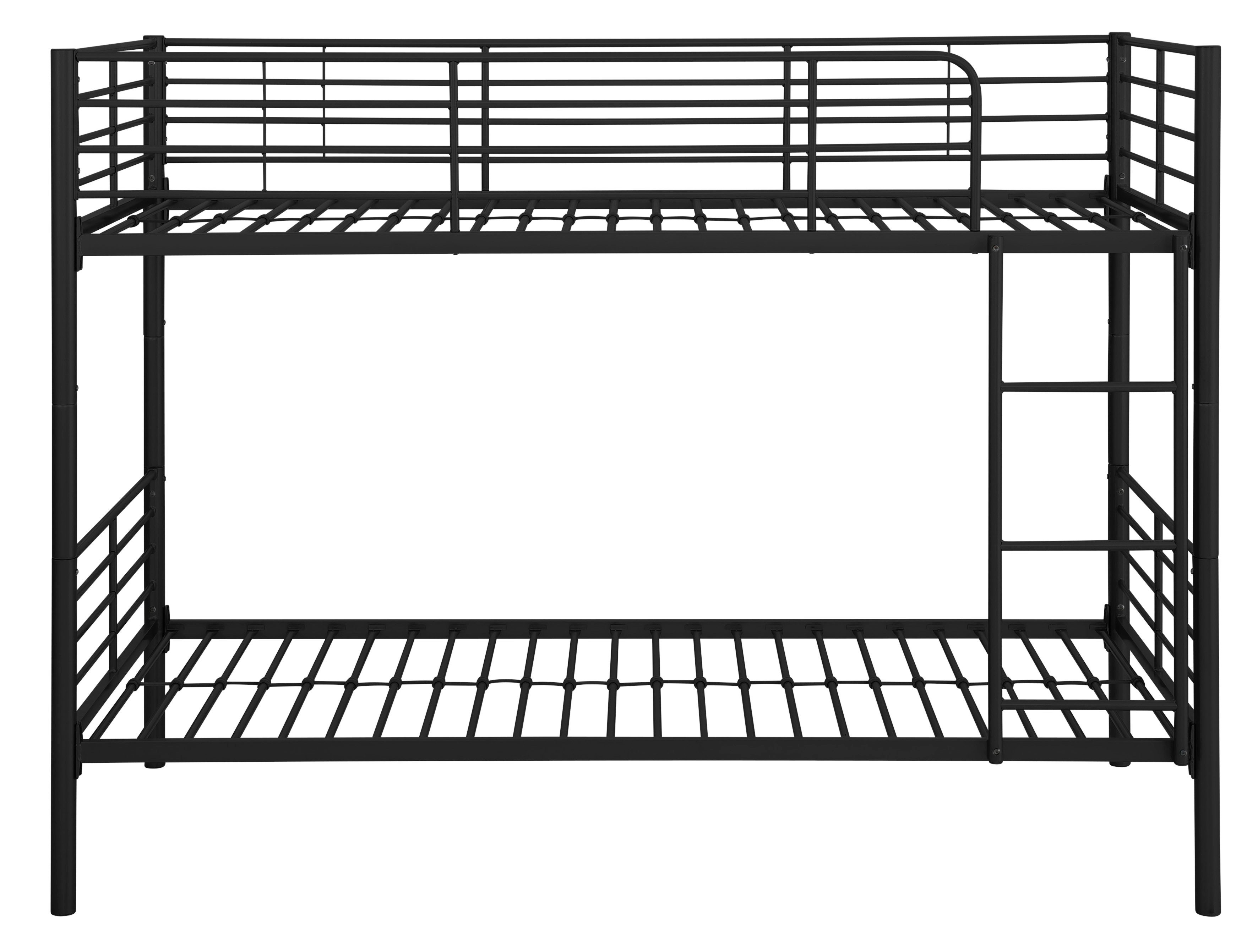 Lüttenhütt Stapelbed Hayo, ons topaanbod tegen de LAAGSTE PRIJS, metalen bed, stapelbed perfect voor kleine ruimtes, meerdere kleuren(b/d/h) ca. 208/97/160 cm