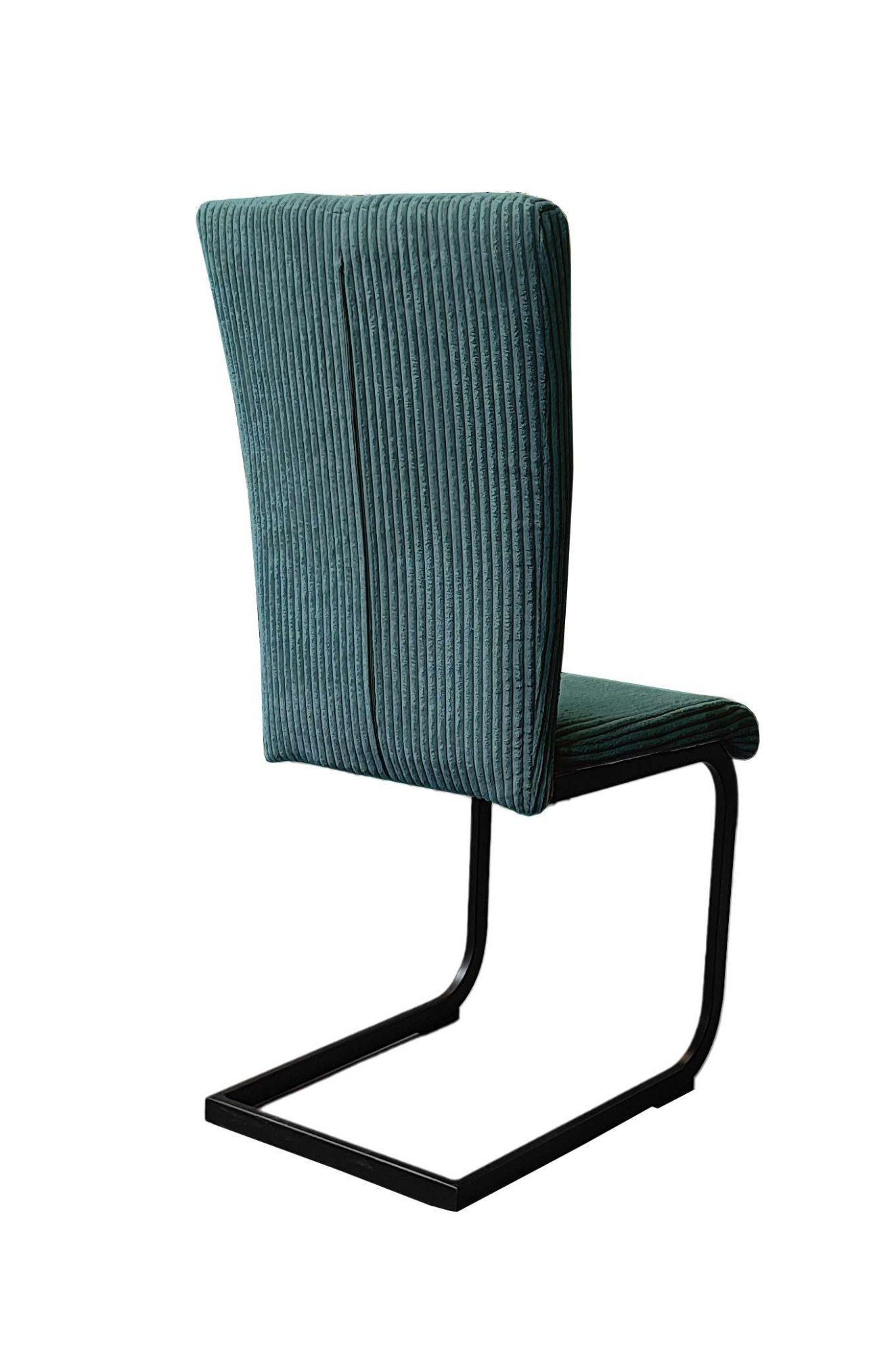Home affaire Eethoek Oliver Hoekbank met golfvering in de zitting, tafel massief eiken (set, 4-delig)