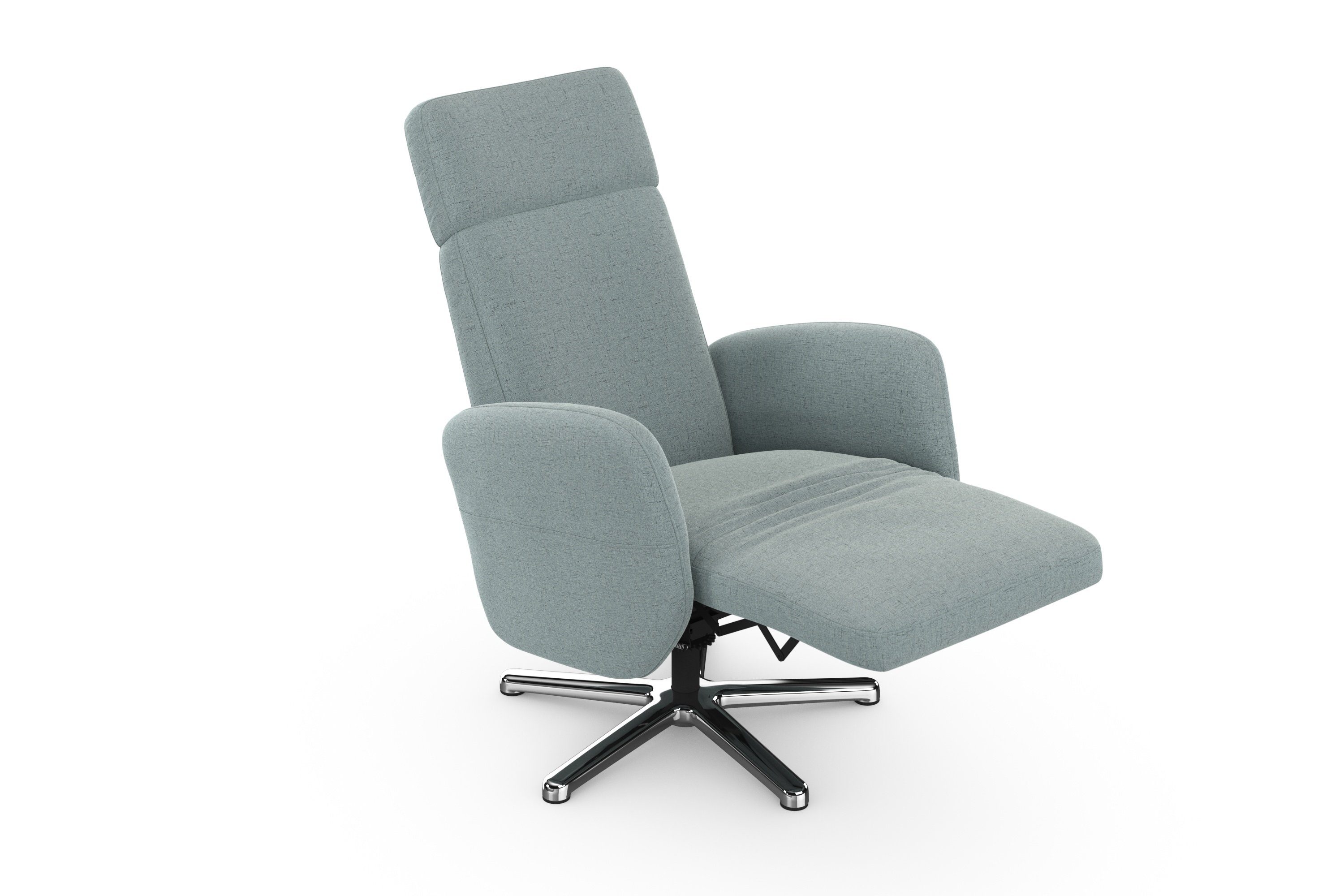 sit&more Relaxfauteuil Grenoble, incl. hoofdsteunverstelling en bekabelde afstandsbediening