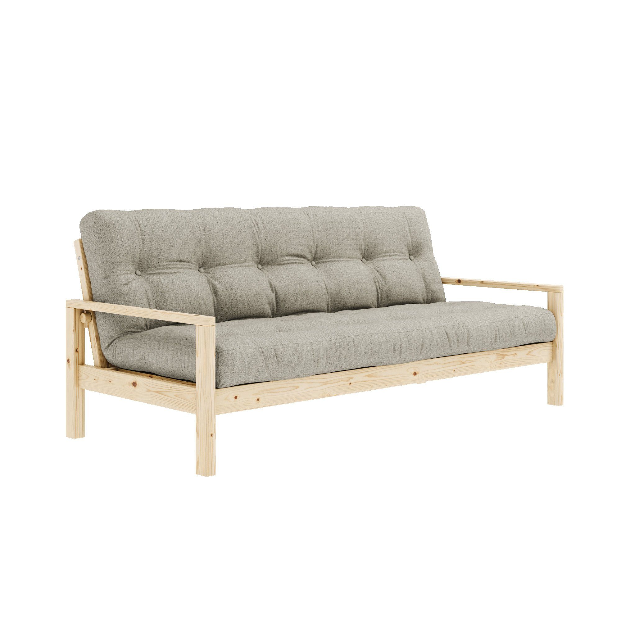 Karup Slaapbank Knob met futonmatras, verschillende kleuren, fsc®-gecertificeerd, dennenhout
