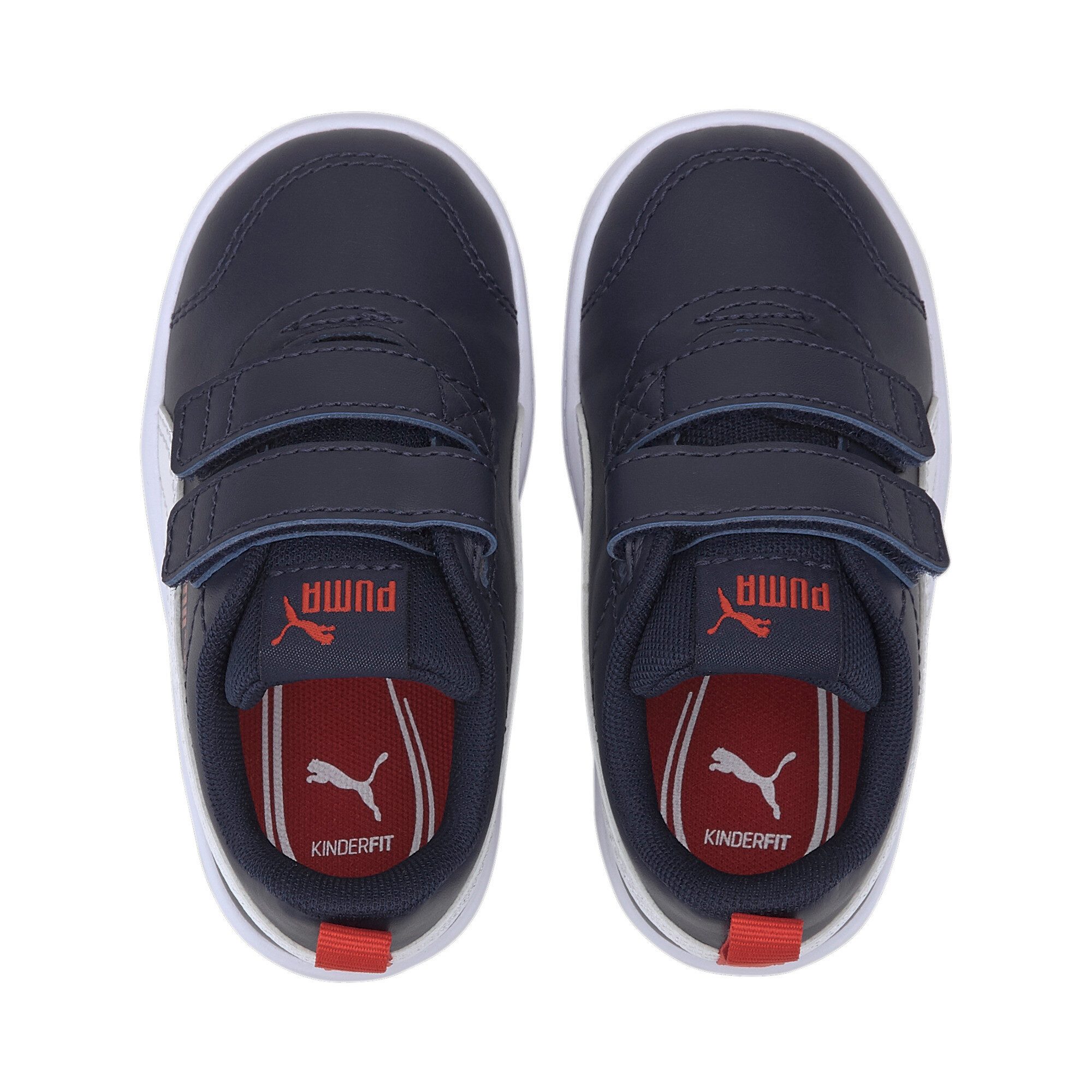 PUMA Sneakers Courtflex v2 V Inf met klittenband voor kleuters