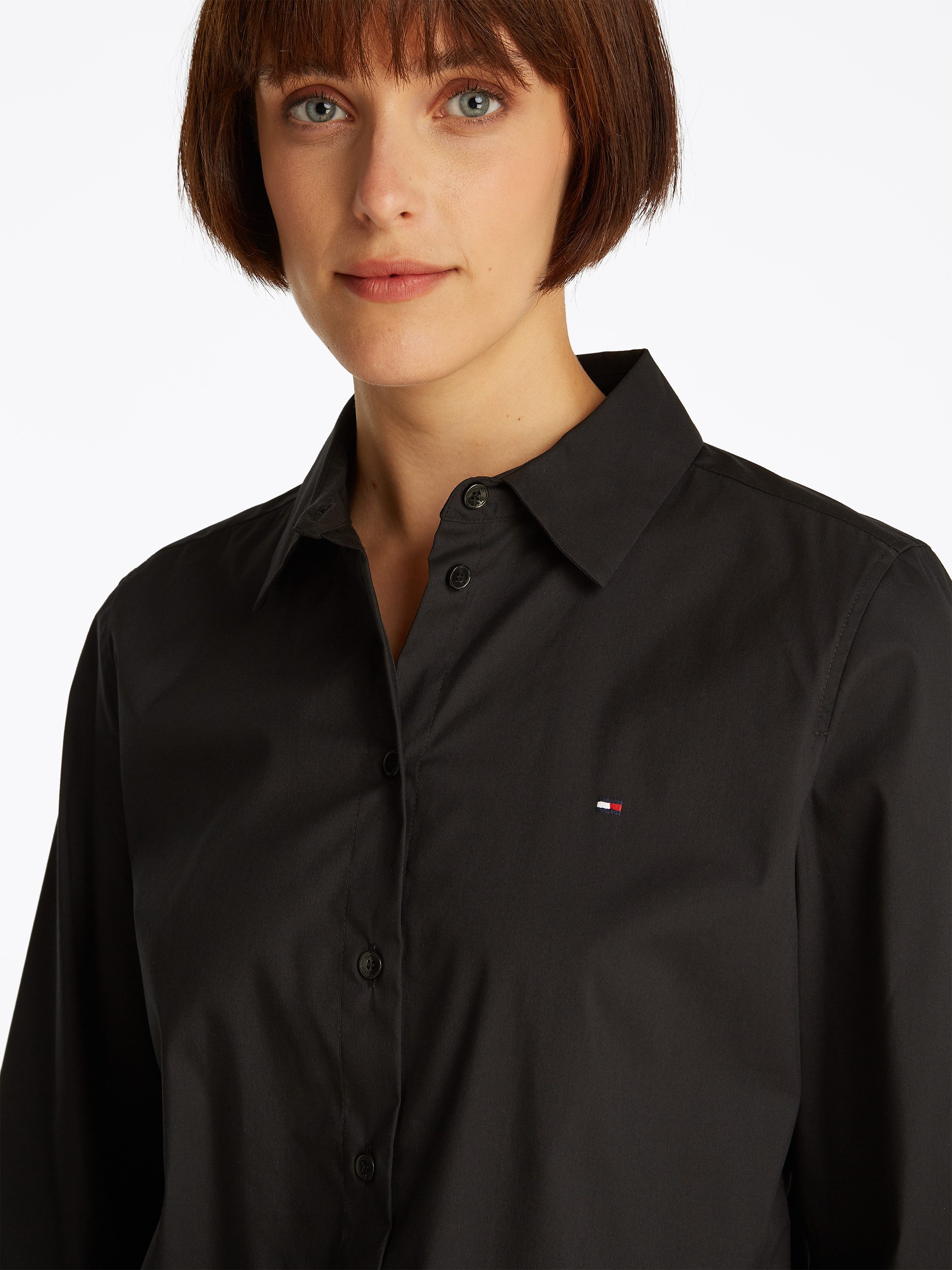 Tommy Hilfiger Overhemdblouse ESS POPLIN REGULAR SHIRT