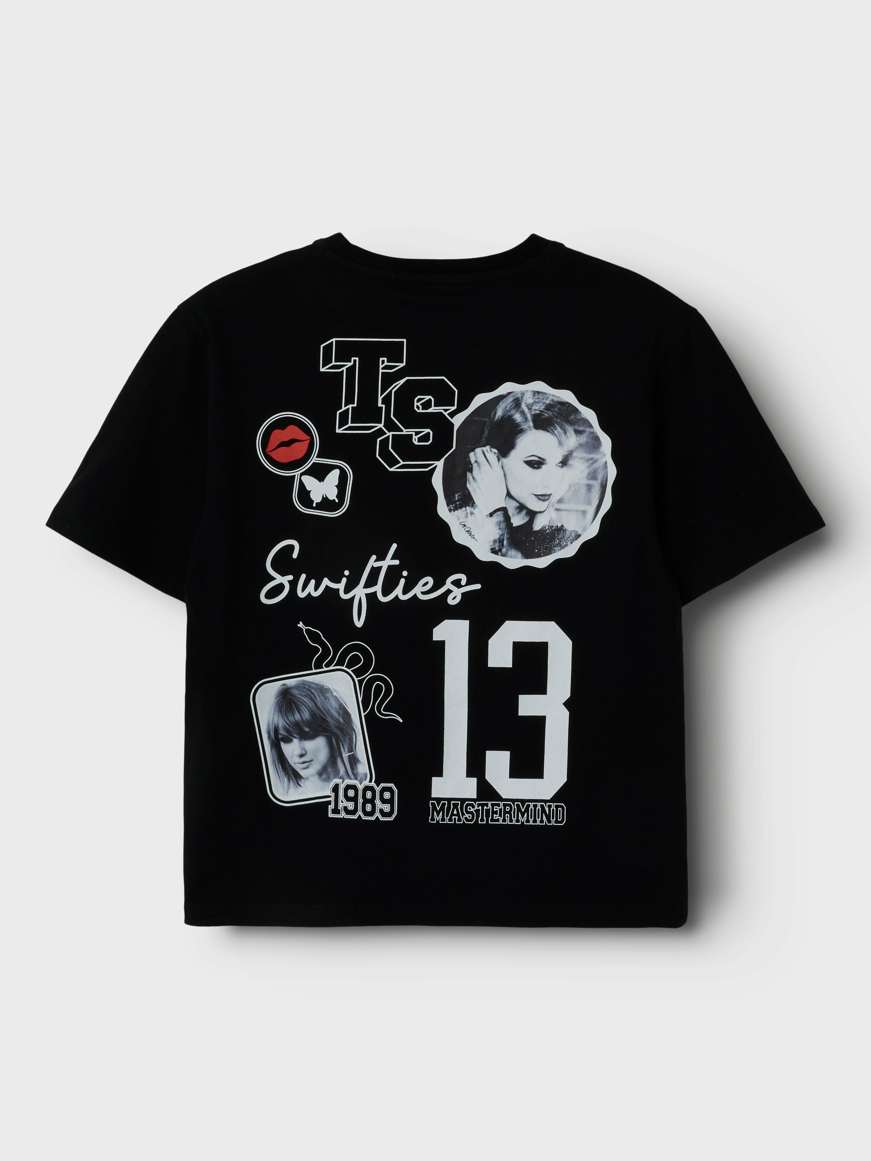 Name It T-shirt NKFFEYRE TSWIFT SS NREG TOP SKY