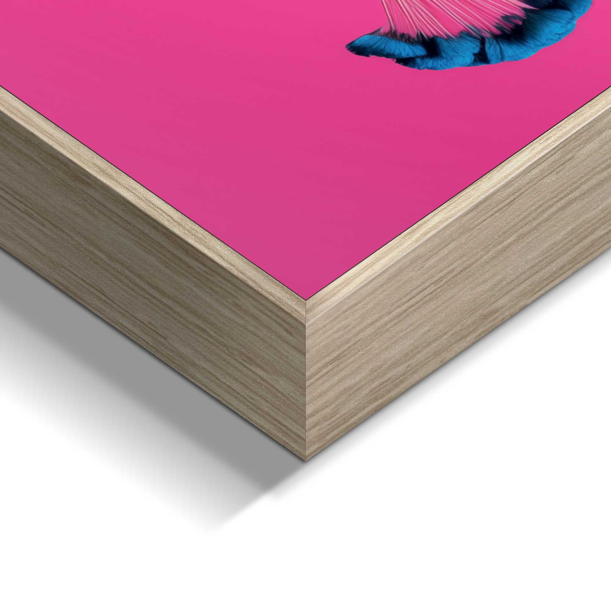 Reinders! Artprint Pink peacock