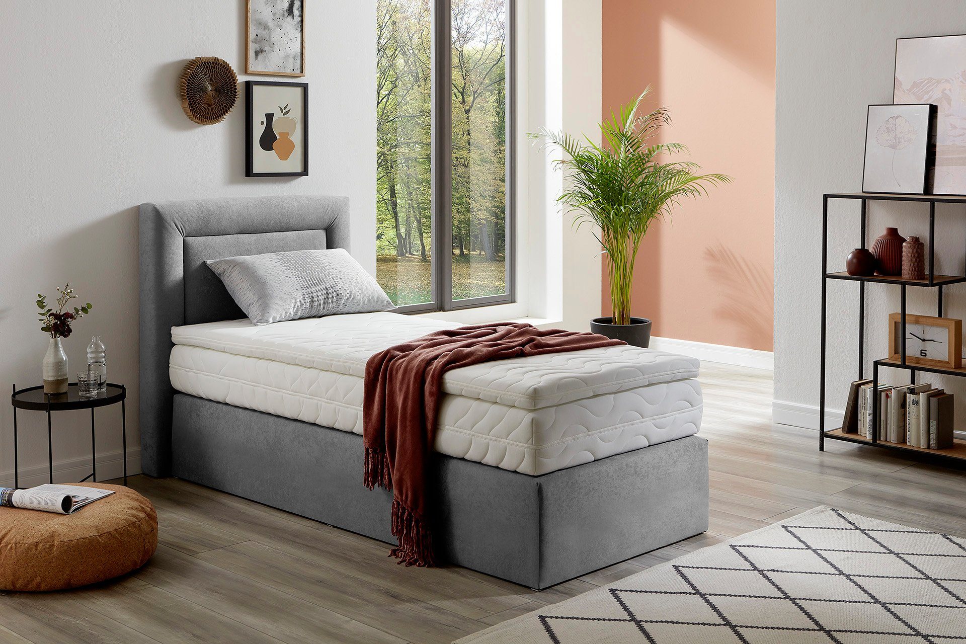 Westfalia Polsterbetten Boxspring naar keuze met bedkist en topmatras