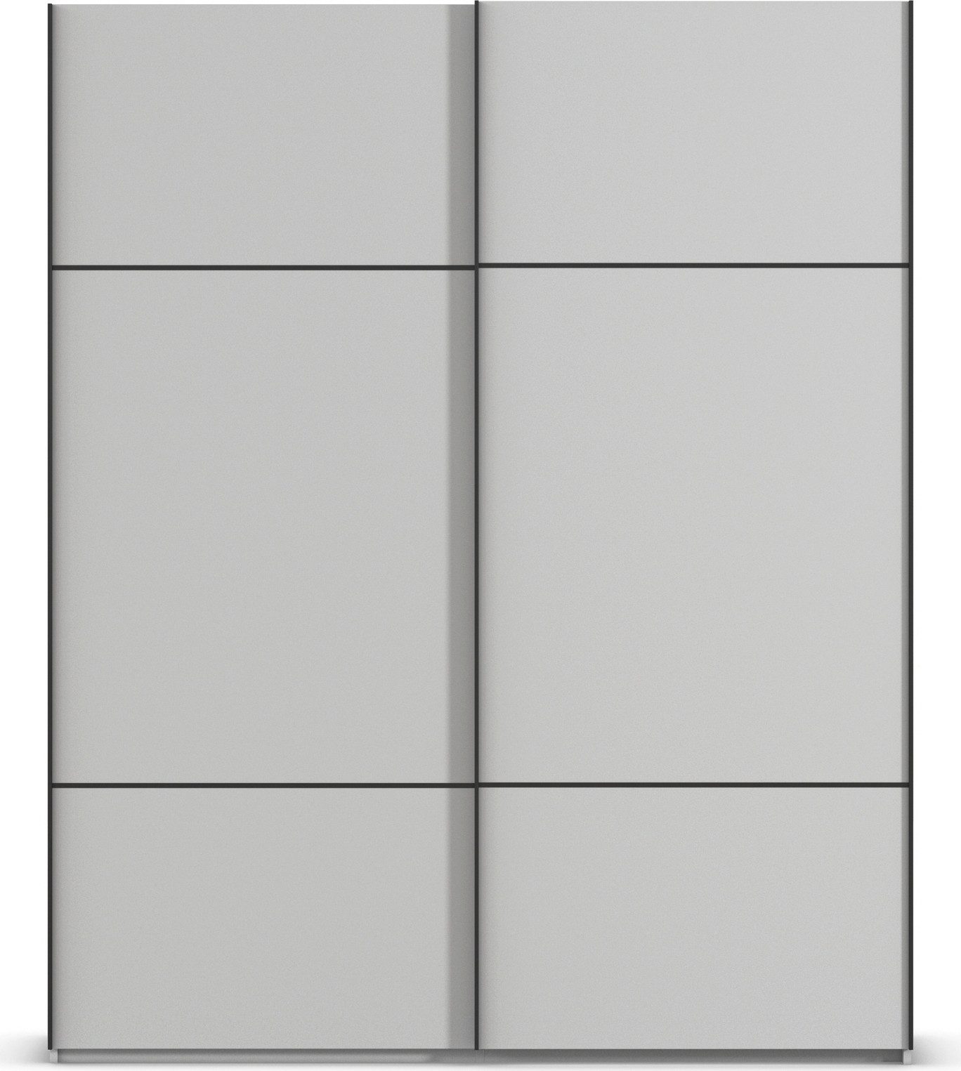 rauch Schuifdeurkast Kledingkast kast garderobe slaapkamerkast SCALE-TRIO edel drievoudig front, 2 sierlijsten in grepen kleur made in germany