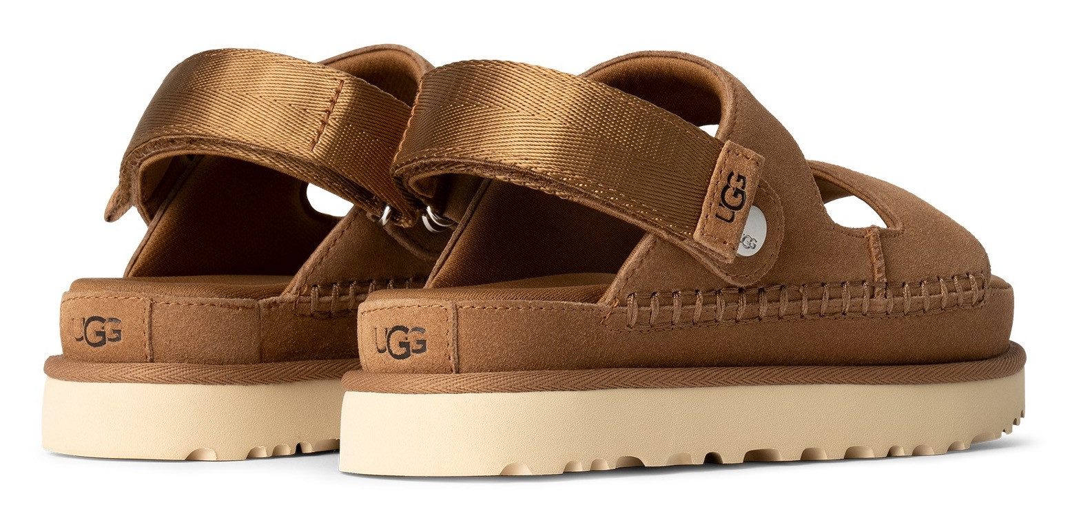 UGG Plateausandalen GOLDENSTAR GLIDE , klompen, muiltjes, zomerschoen met zachte voetbed
