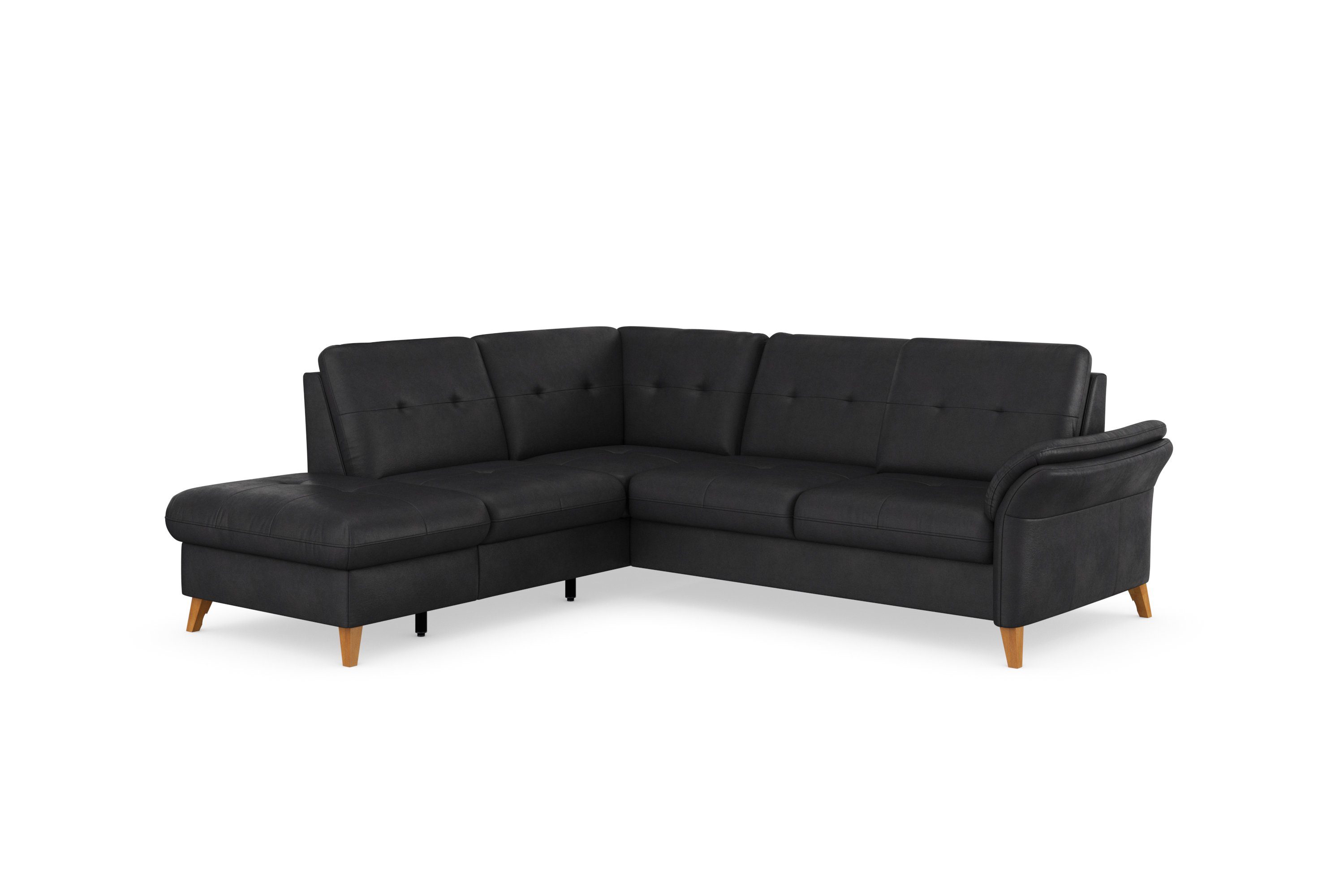sit&more Hoekbank Göteborg inclusief zitdiepteverstelling, optioneel met bedfunctie & bedlade