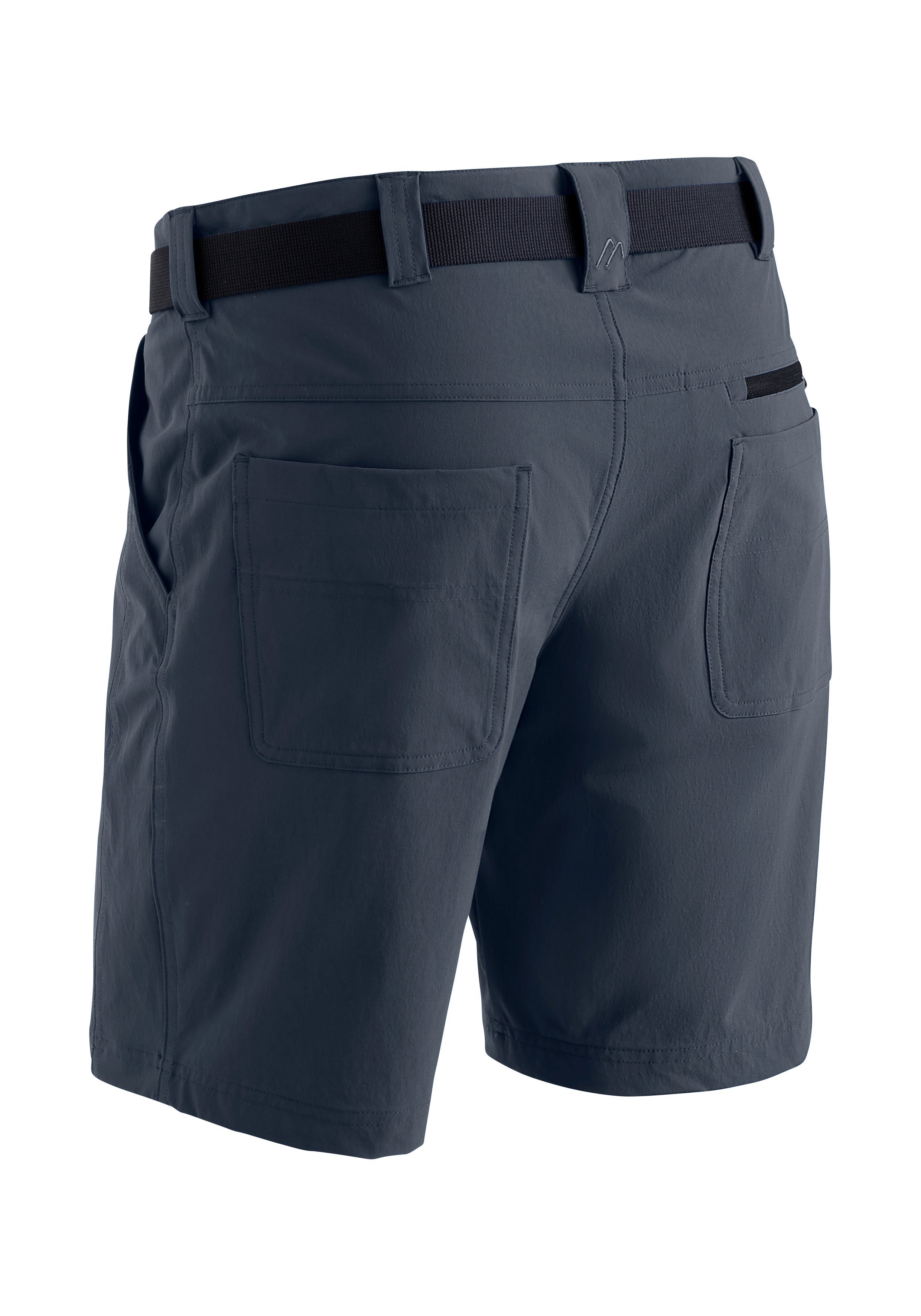 Maier Sports Functionele short Nil Short M Heren shorts, korte wandelbroek, outdoorbroek met 4 zakken, regular fit