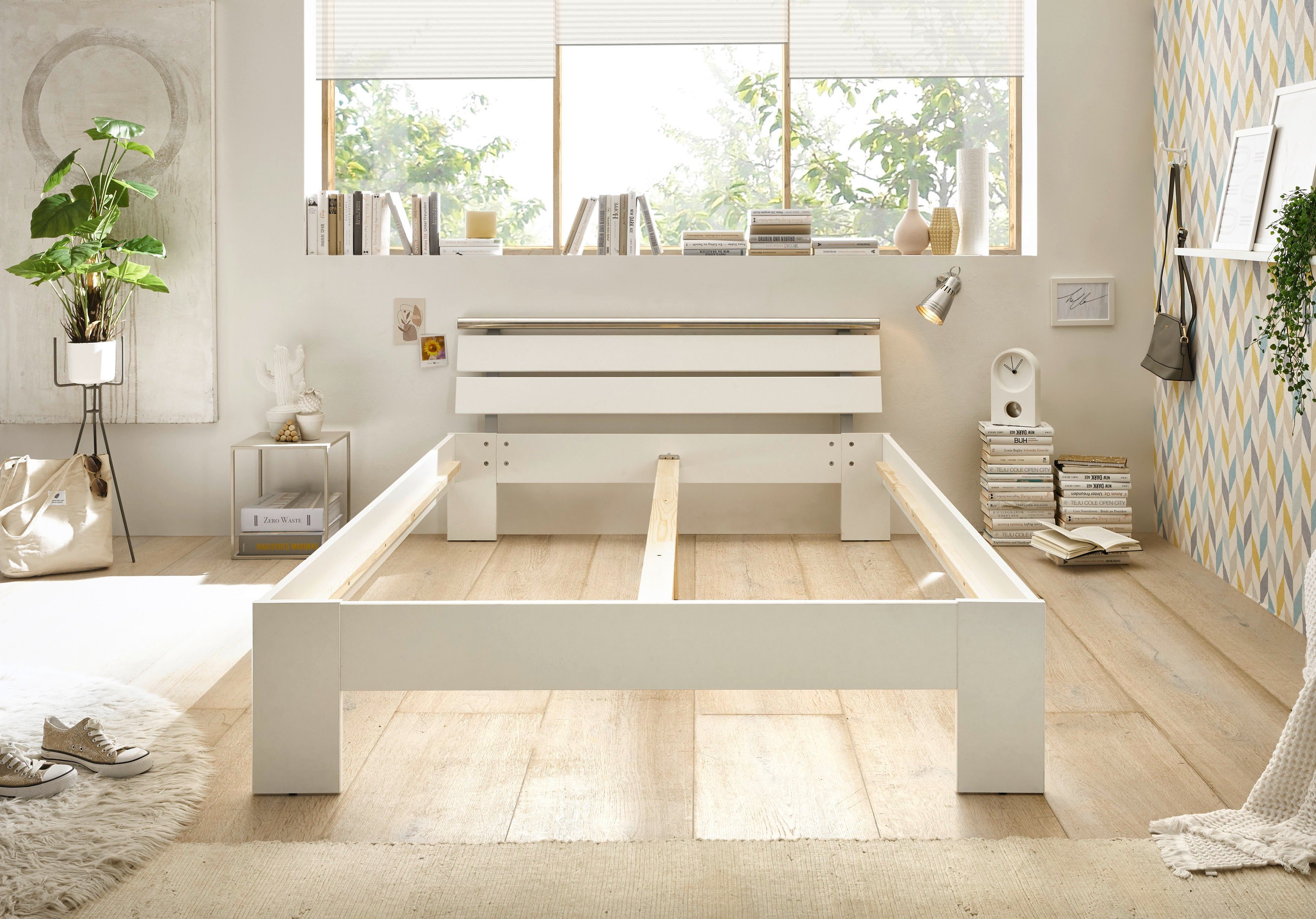 Schlafkontor Futonbed Nizza Breedte 140 cm, met XXL draagvermogen tot 200 kg