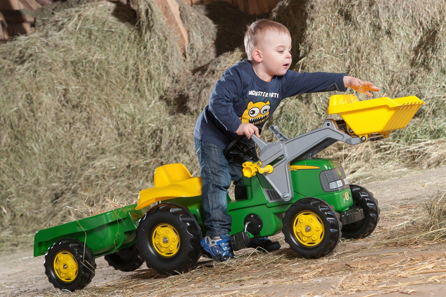 rolly toys® Traptractor RollyKid, John Deere