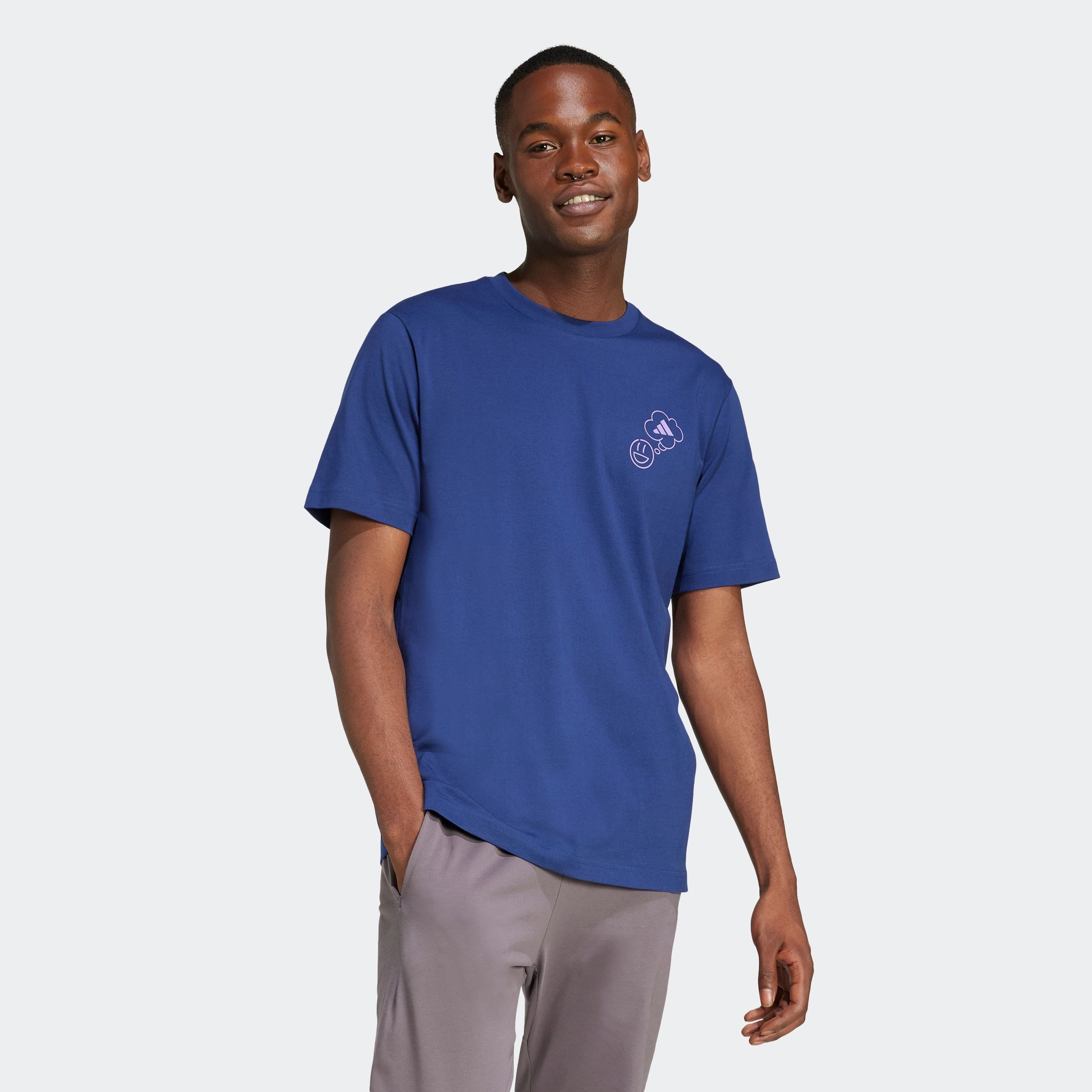 adidas Sportswear T-shirt M L VERB CIR T