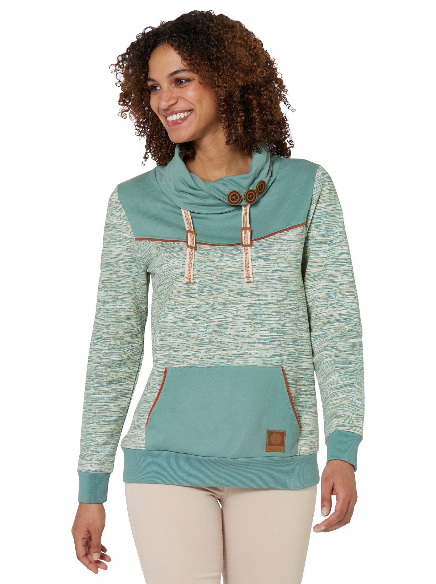 Casual Looks Sweatshirt dames sweaters maat 36 groen