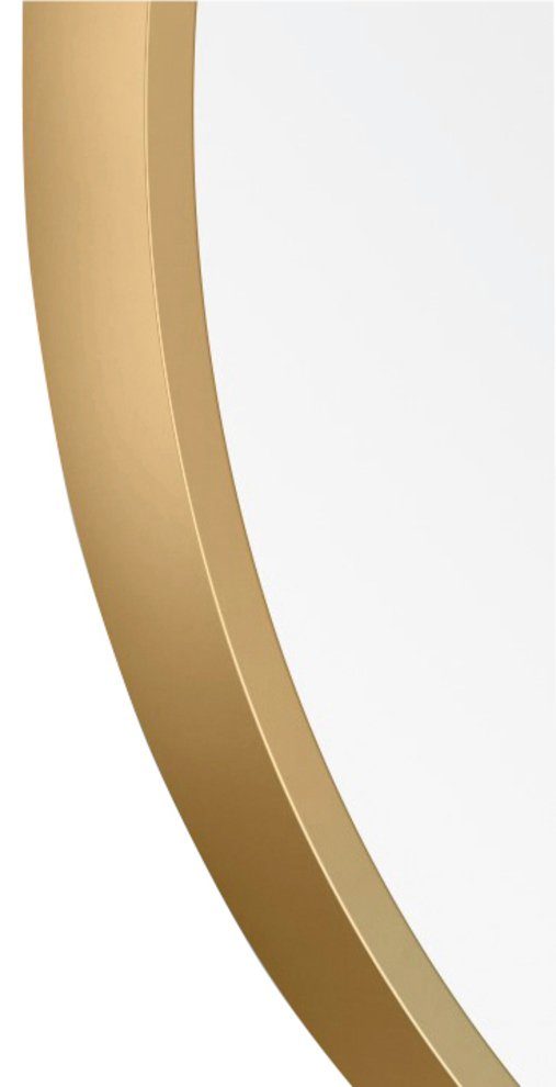 Talos Wandspiegel decoratieve ronde spiegel met aluminiumframe, ø 80 cm