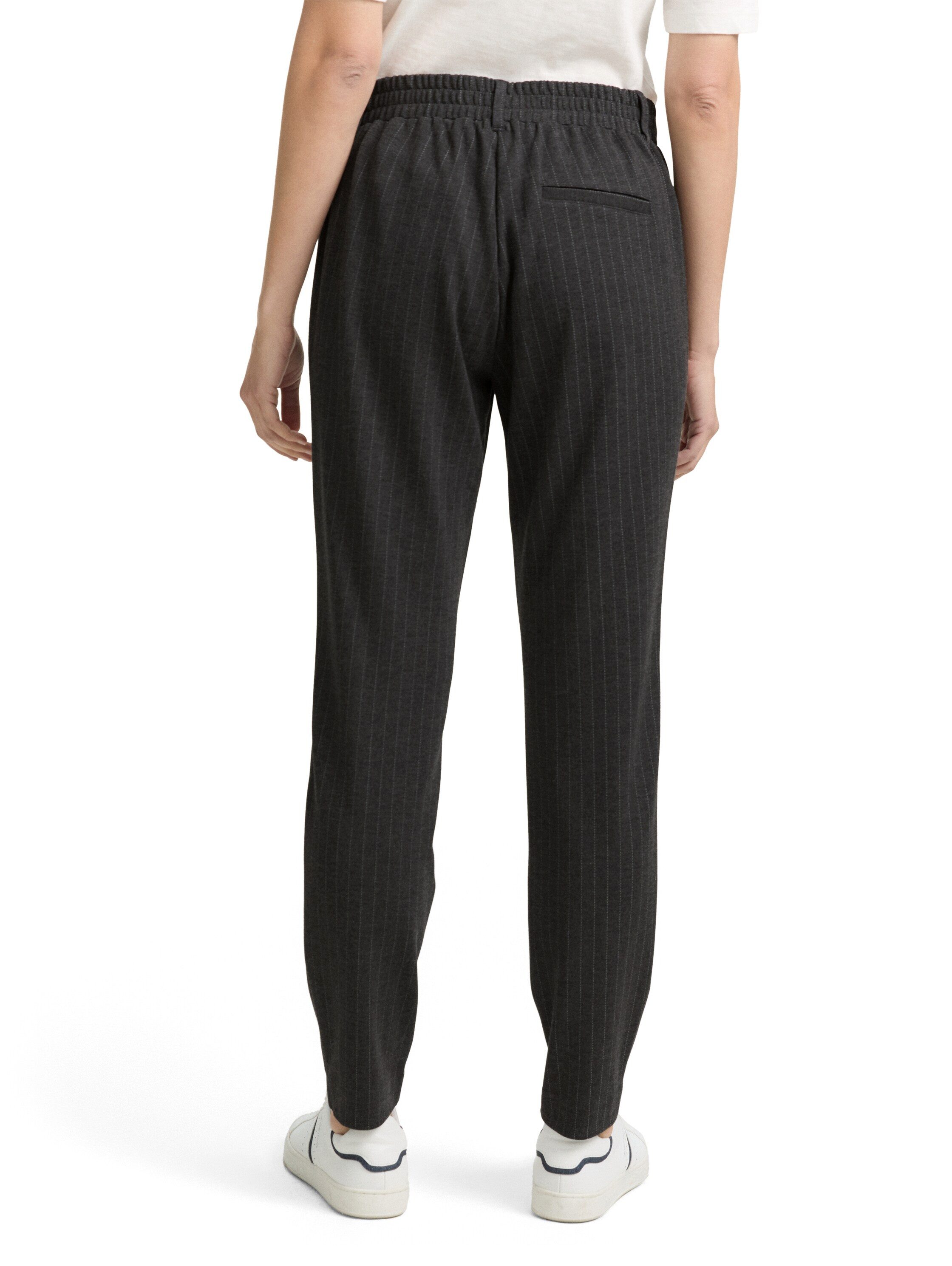 Tom Tailor Stoffen broek met krijtstrepen