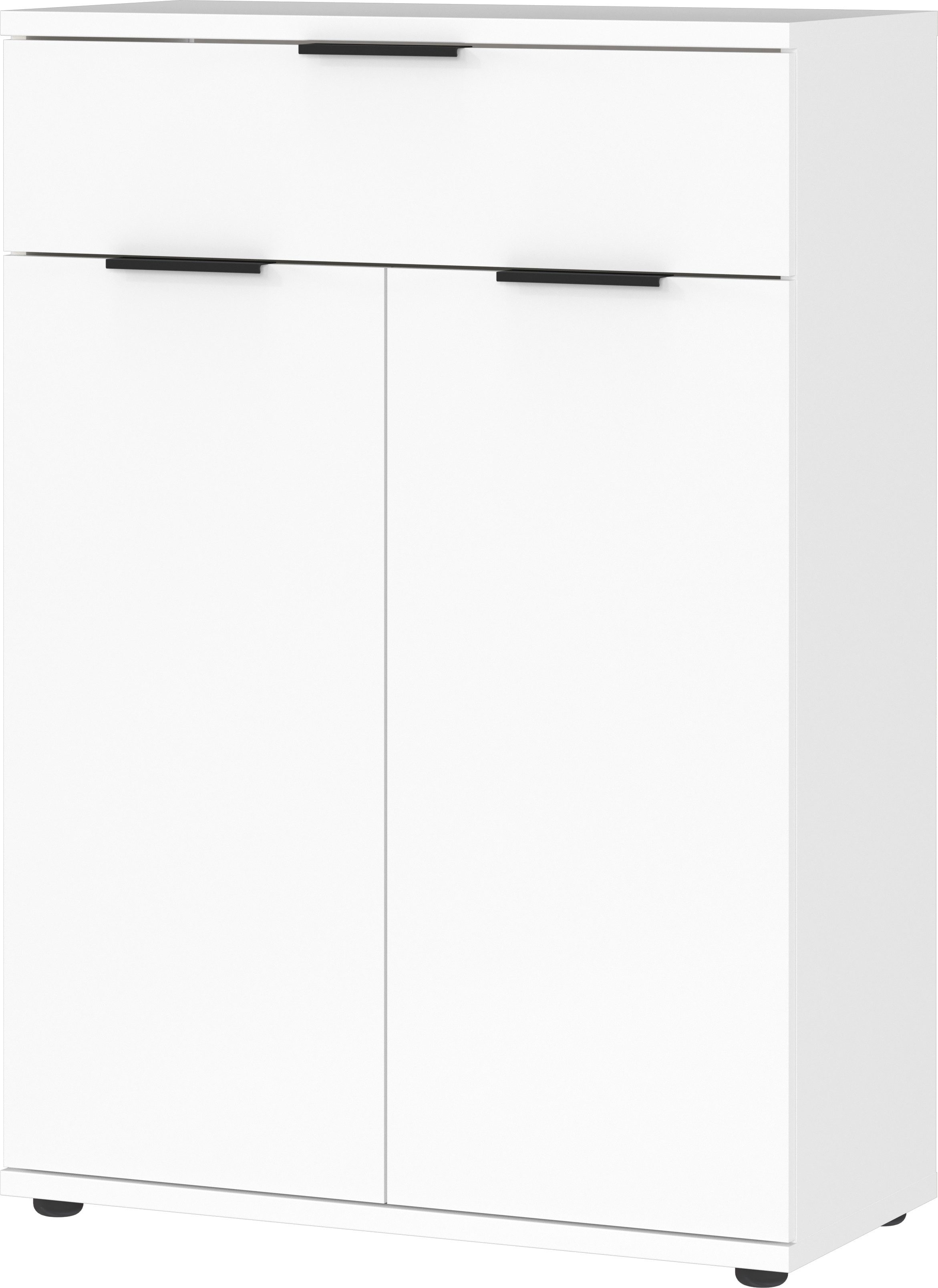 GERMANIA Halmeubelset Stanton Garderobe-set bestaande uit 1 schoenenkast, 1 spiegel en 1 paneel (3-delig)