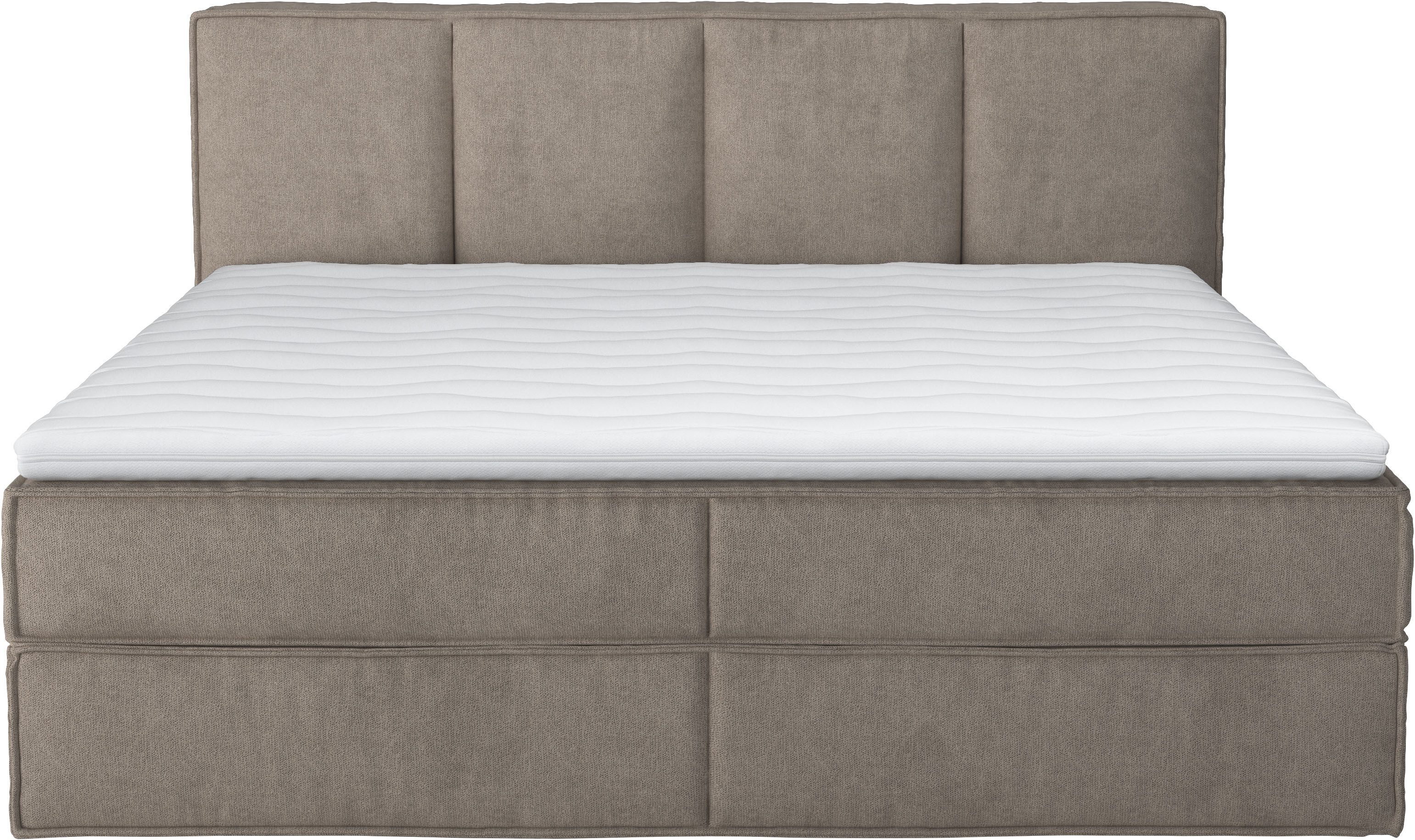 Home affaire Boxspring Sacy Boxbed incl. topmatras, 2 matrassen, hardheden H2, H3 en H4 naar keuze