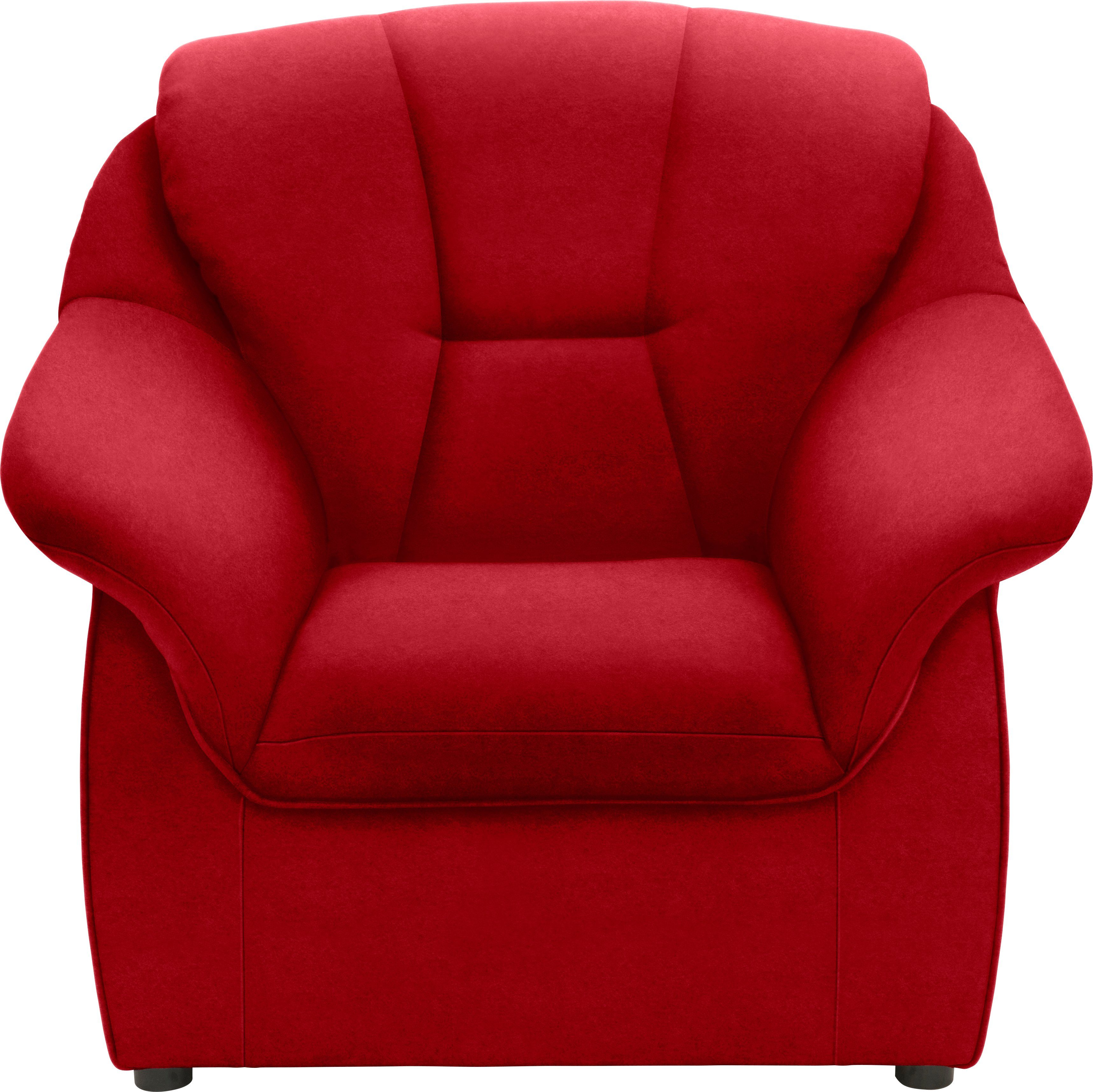 DOMO collection Fauteuil Faenza voor kleine ruimtes, tijdloos en elegant, compacte afmetingen