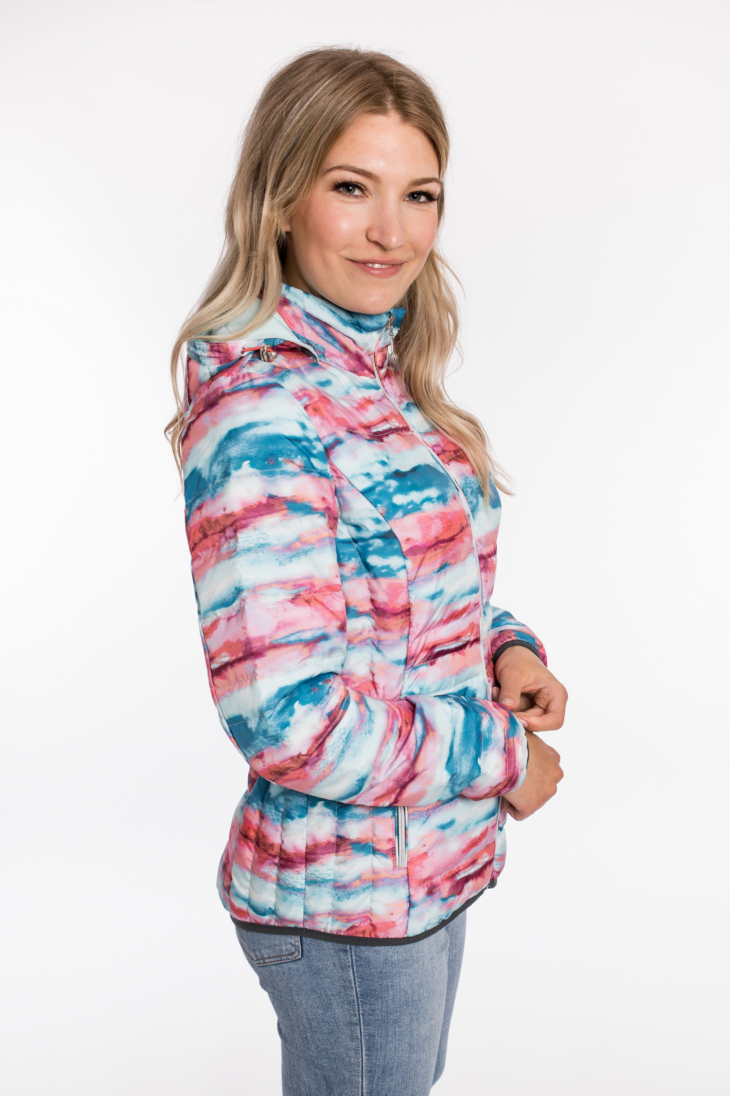 DEPROC Active Winterjack WILDCAT HILL Women Gewatteerde jas in een opvallend design