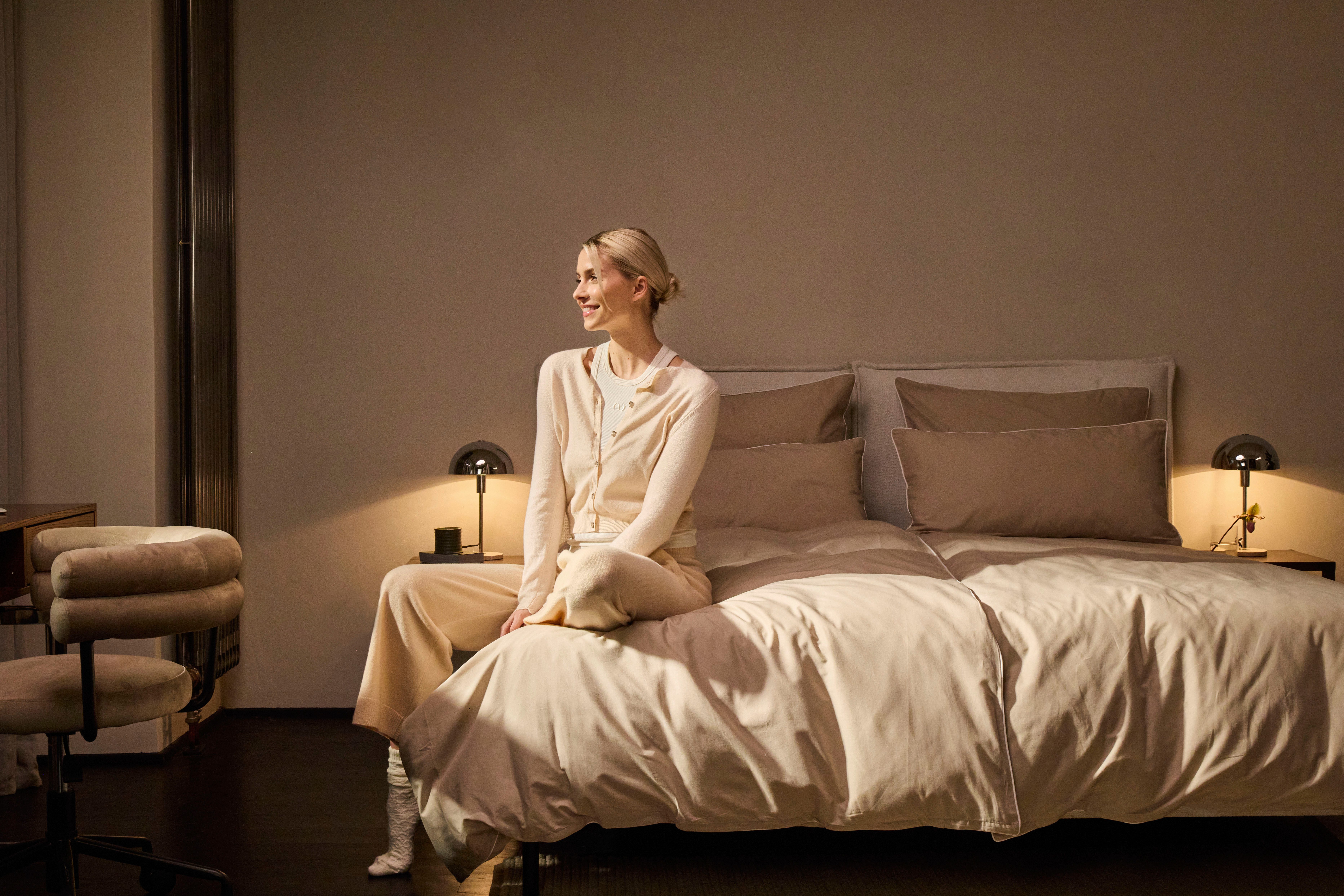 LeGer Home by Lena Gercke Bureaustoel Sunni zacht fluweel