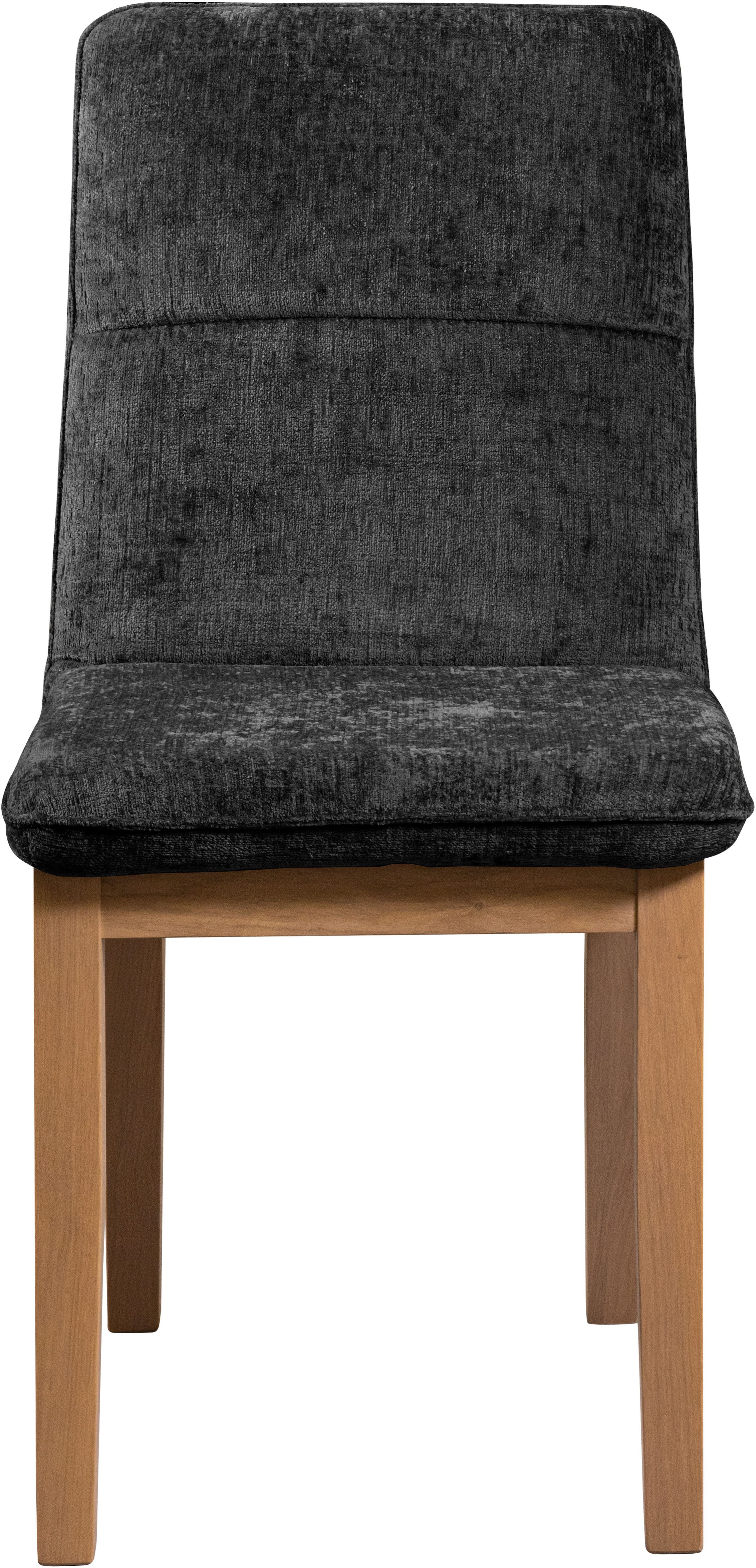 Home affaire Eethoek Louise + Miles eetkamerset, zitgroep, hoekbank, keukenbank Eetkamer zitgroep stoelen tafel en bank comfortabel gepolsterd (4-delig)