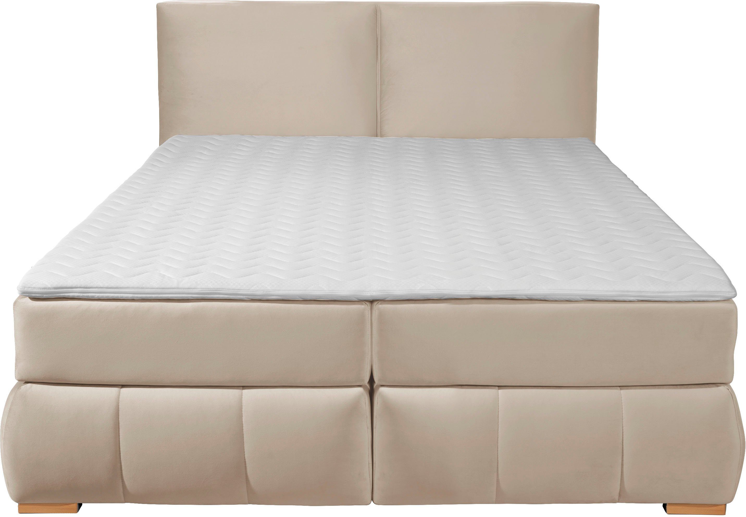 Guido Maria Kretschmer Home&Living Boxspring Wehma incl. matrastopper voor 3 verschillende matrassen, ook in fluwelen stof