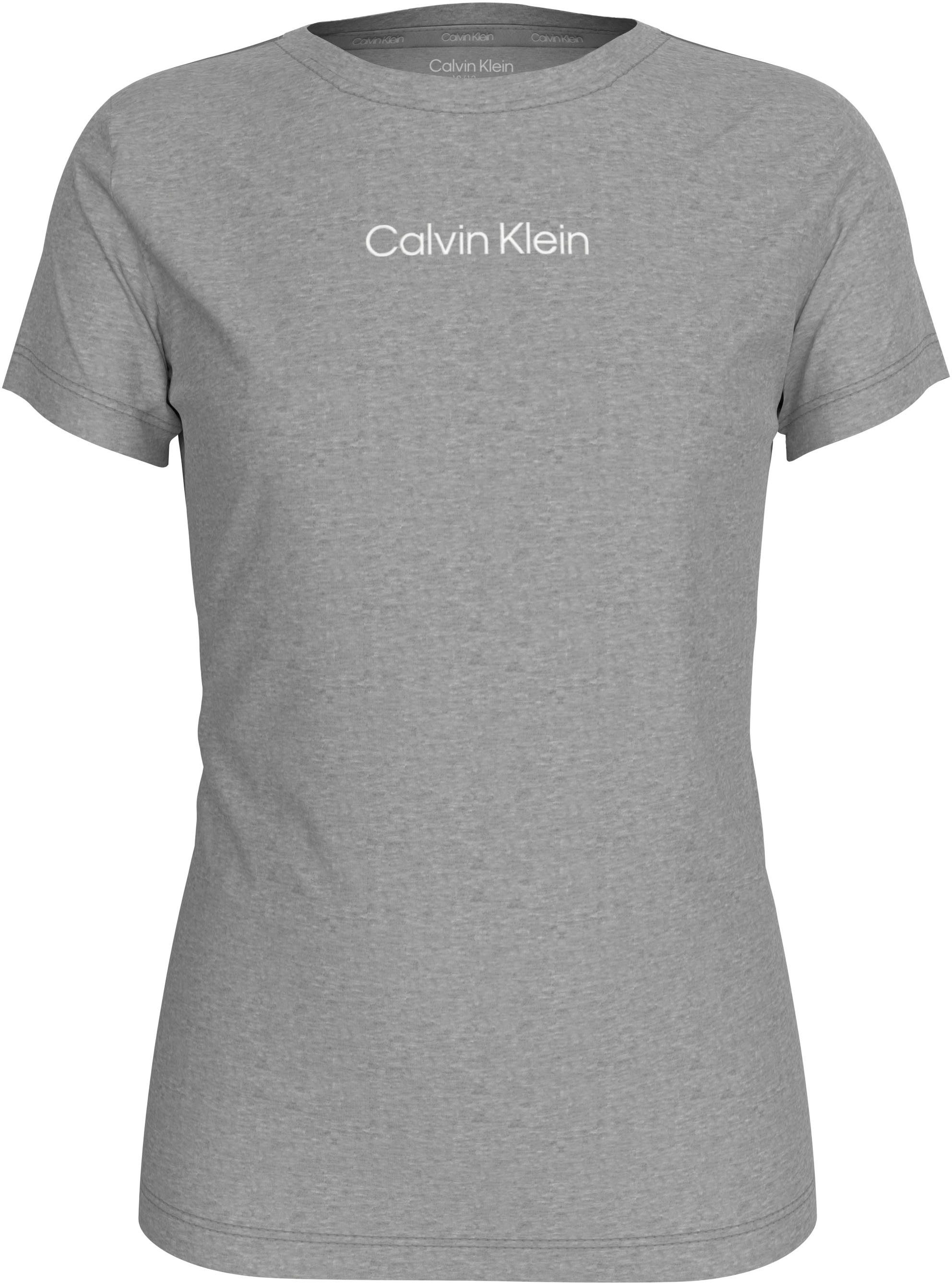 Calvin Klein T-shirt 2PK TEE voor kinderen tot 16 jaar met logo-opdruk (set, 2-delig)