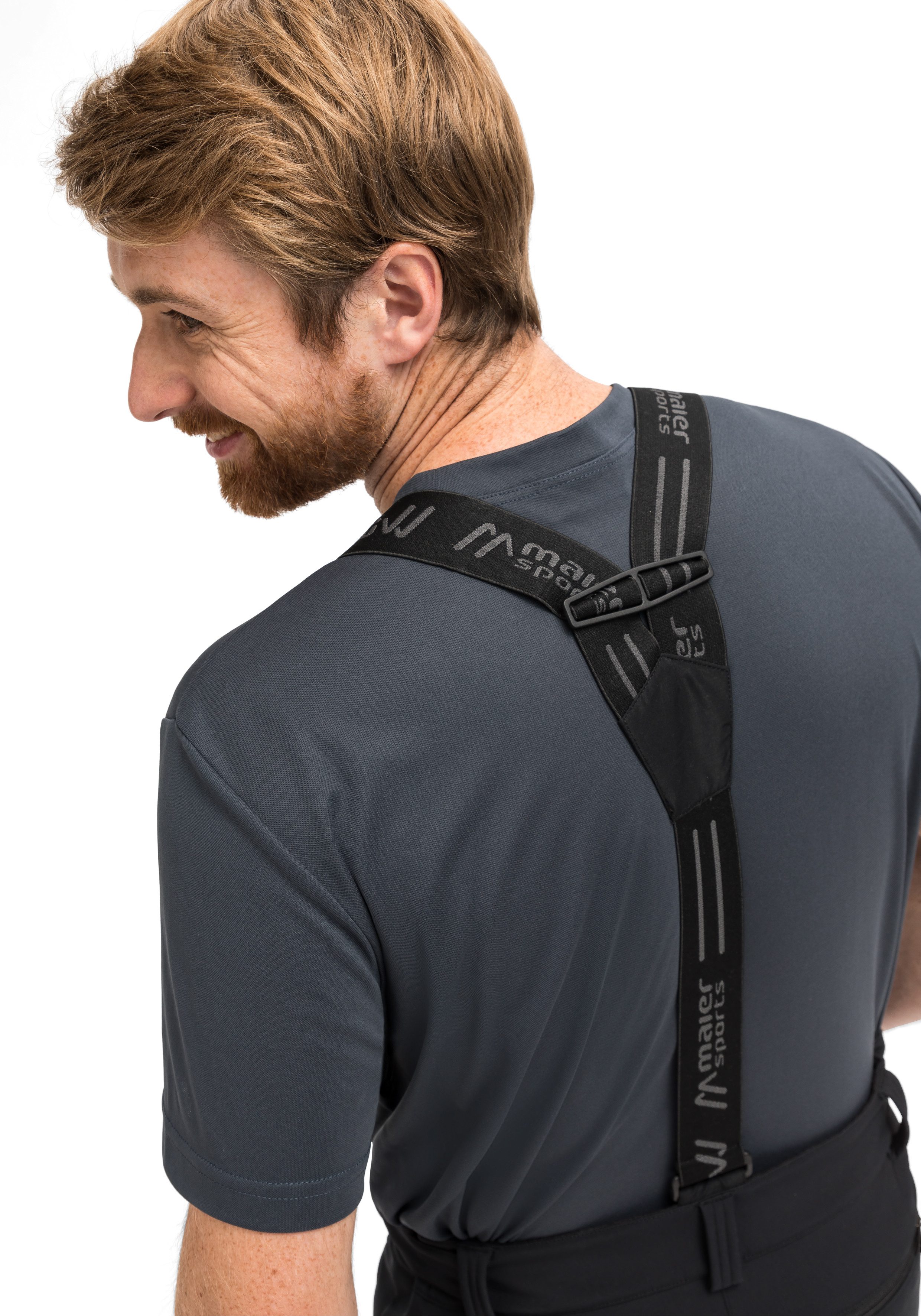 Maier Sports Skibroek Lothar 2.0 Heren softshell-sneeuwbroek, ademend en winddicht, slim fit
