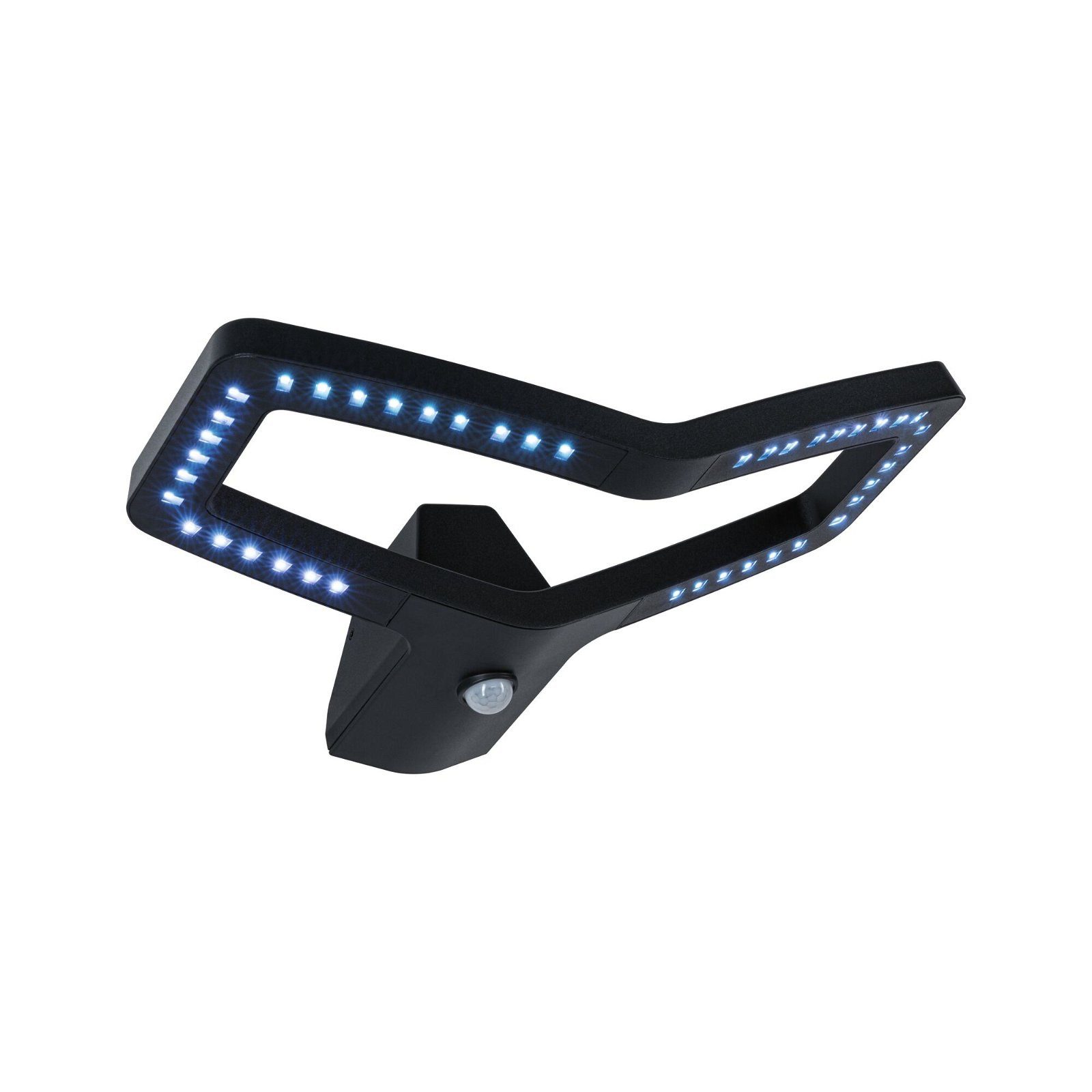 Paulmann Led-wandlamp voor buiten Alara IP44 vierkant 375x270mm RGBW+ 10W 450lm 230V antraciet metaal (1 stuk)