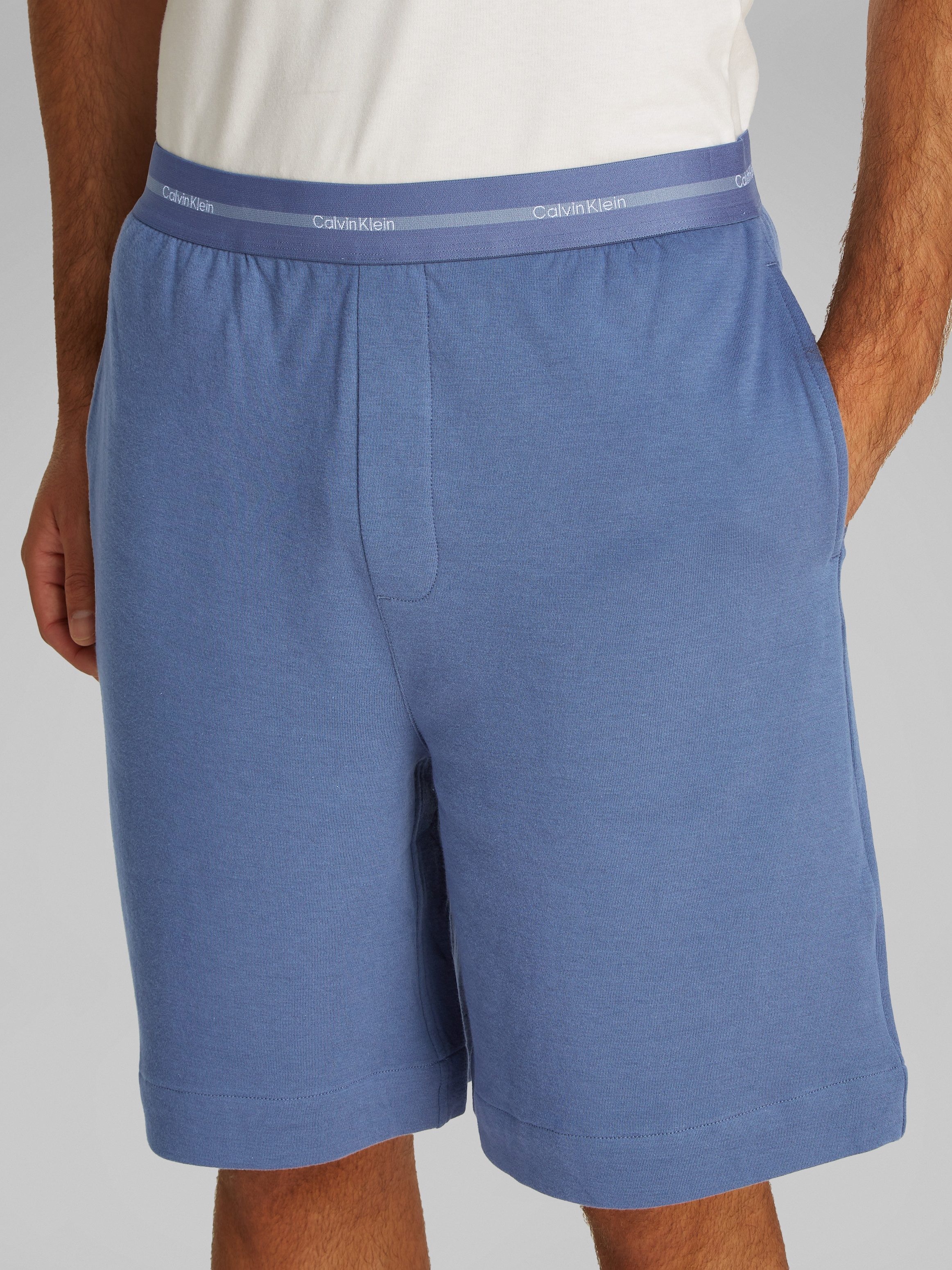 Calvin Klein Pyjamashort SLEEP SHORT met calvin klein-logo op de elastische band