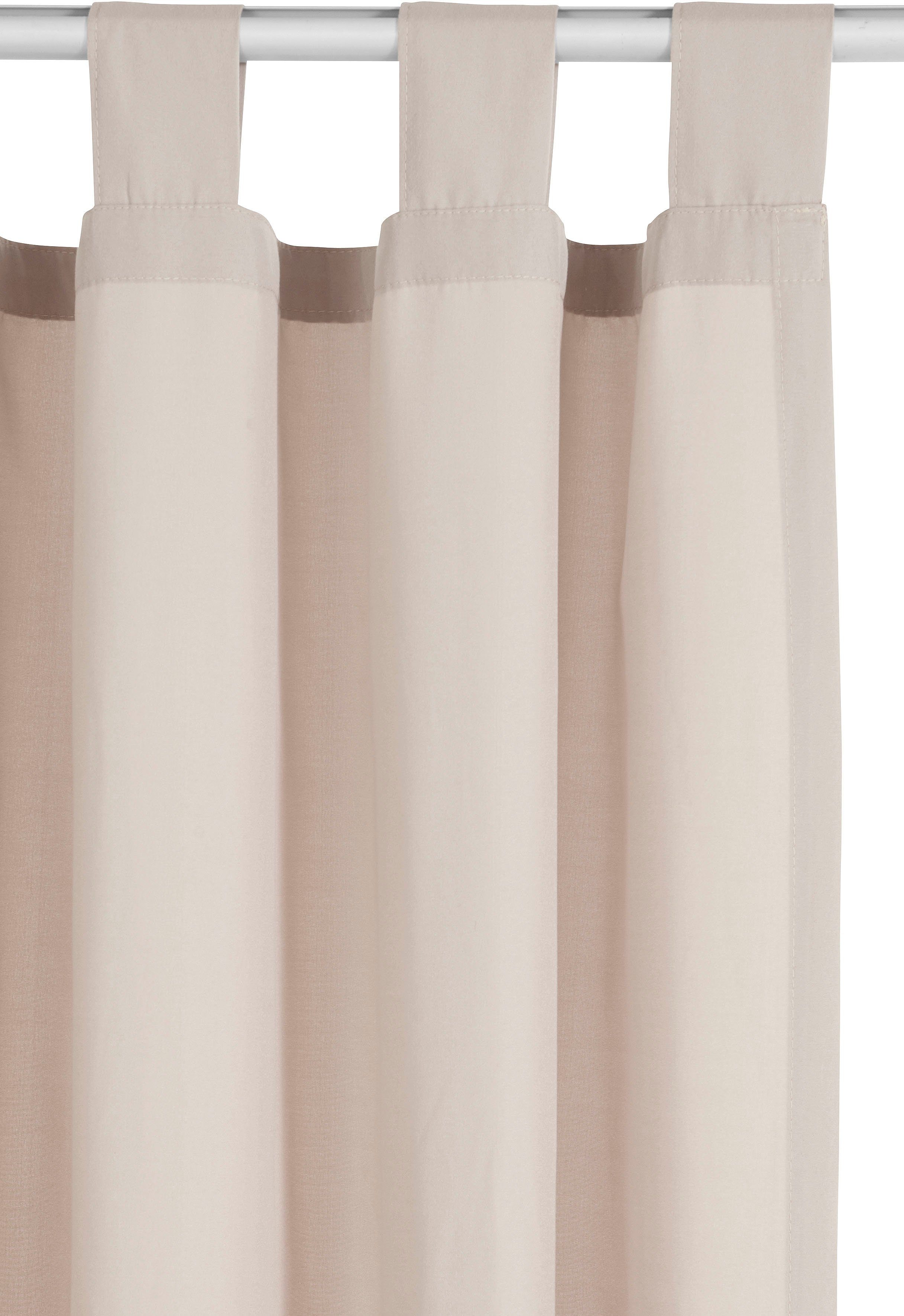 my home Gordijn Raja 2-pack, bestseller, effen, modern, onderhoudsvriendelijke microvezel (2 stuks)