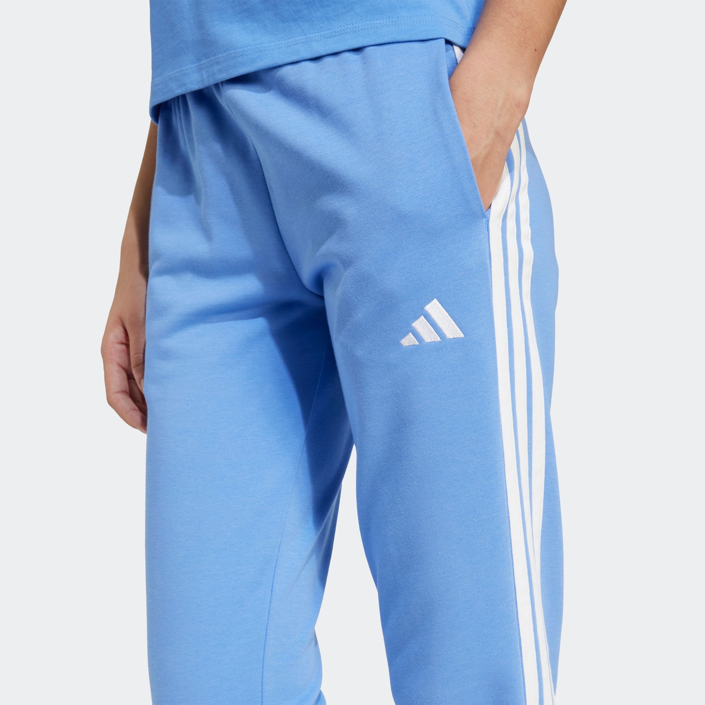adidas Sportswear Sportbroek W 3S FT CF PT van zacht french terry materiaal (1-delig)