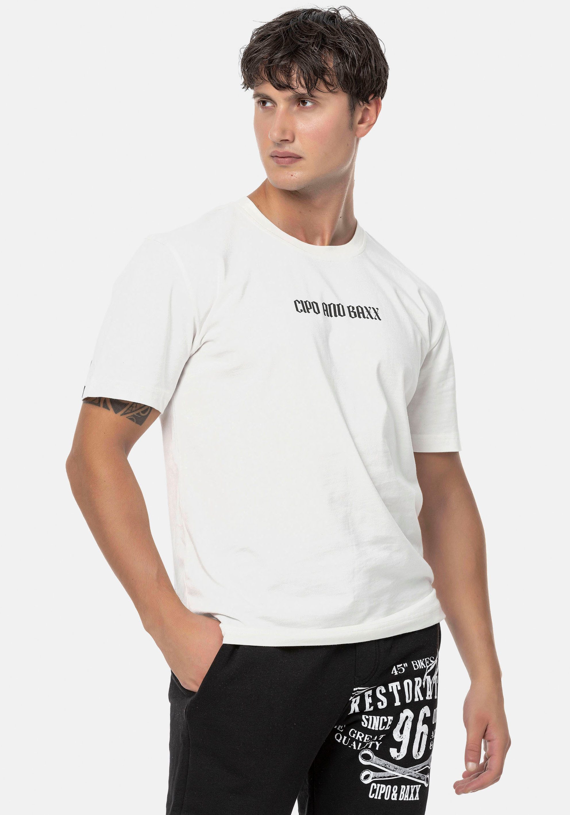 Cipo & Baxx Shirt met korte mouwen