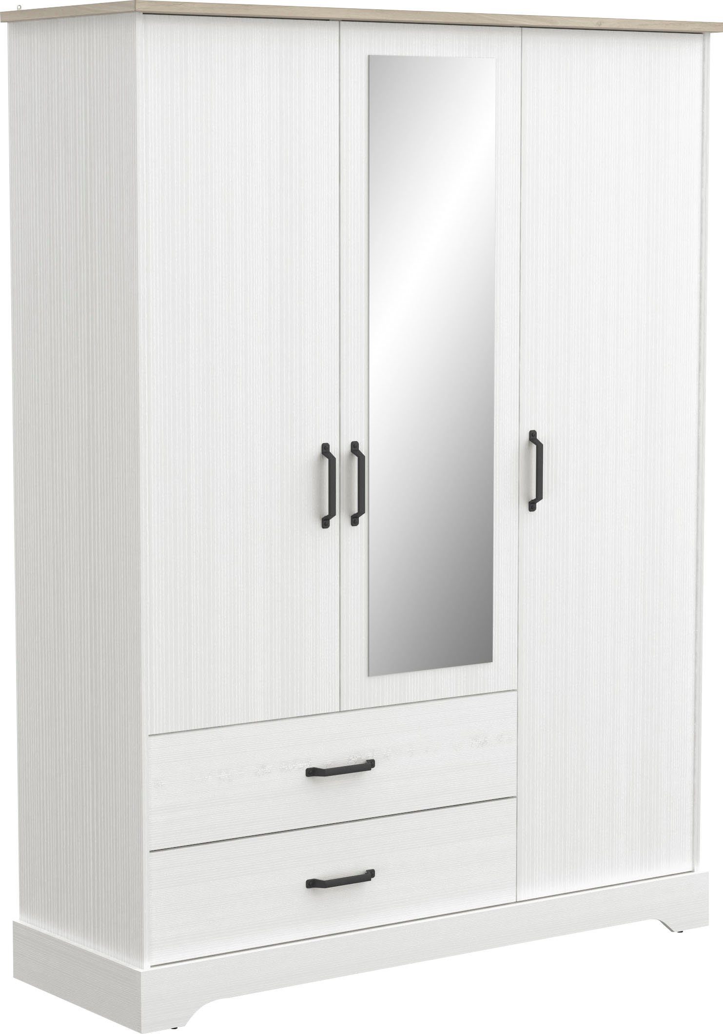 Demeyere GROUP Draaideurkast Cottage Breedte ca. 150 cm, hoogte ca. 200 cm, compleet met binneninrichting