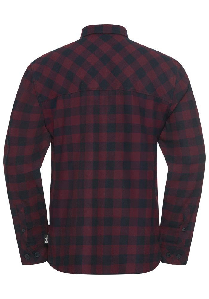 Jack Wolfskin Flanellen overhemd LITE FLANNEL SHIRT M